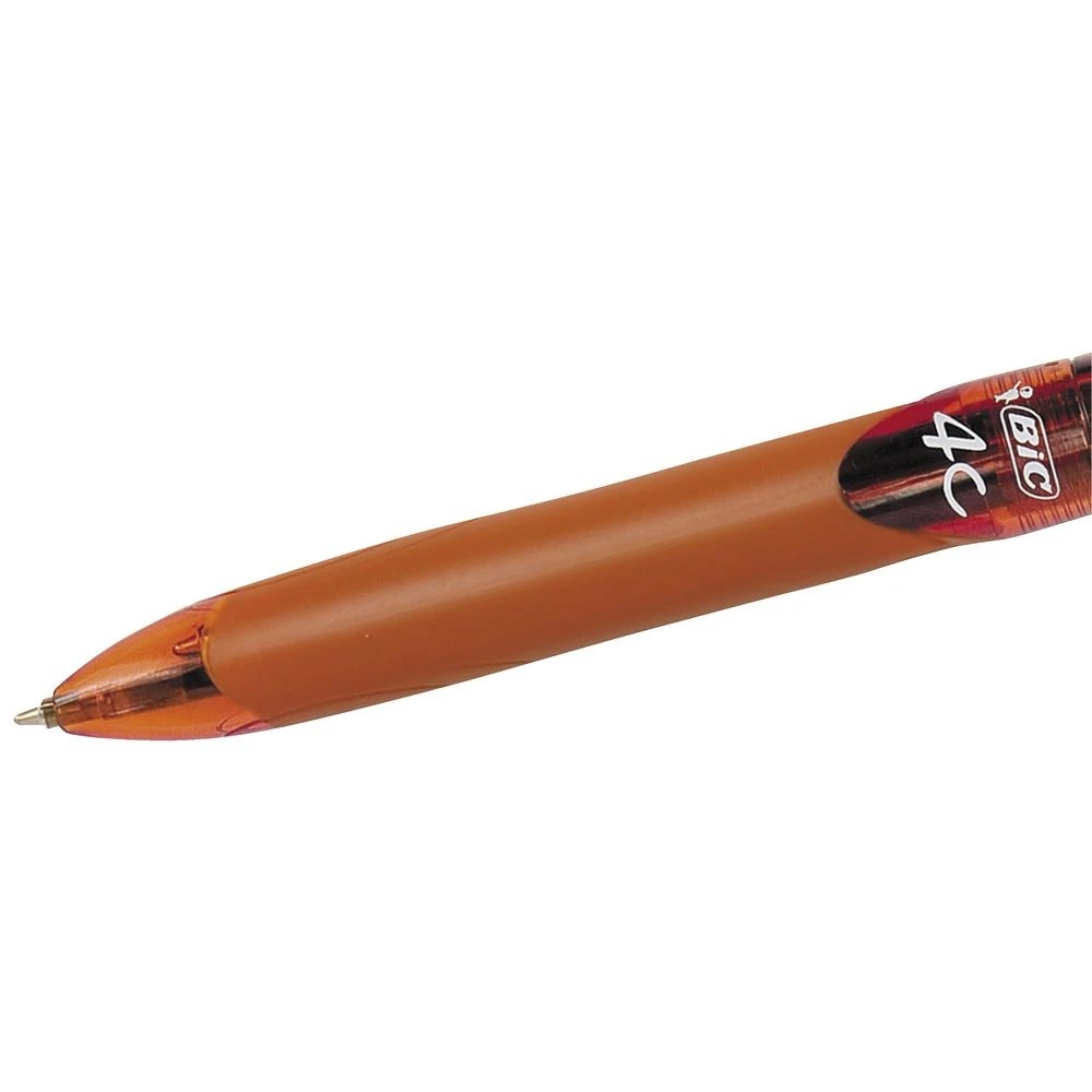 5 BIC 4 Colour Grip Retractable Ballpoint Pen 0.7mm, 5 of 6