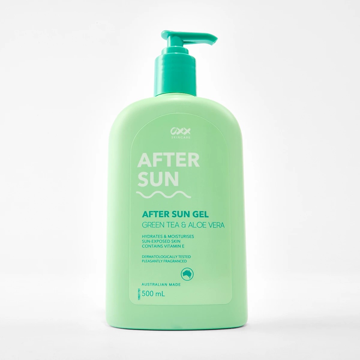1 OXX Skincare After Sun Gel 500ml - Green Tea, Aloe Vera and Vitamin E, 1 of 10