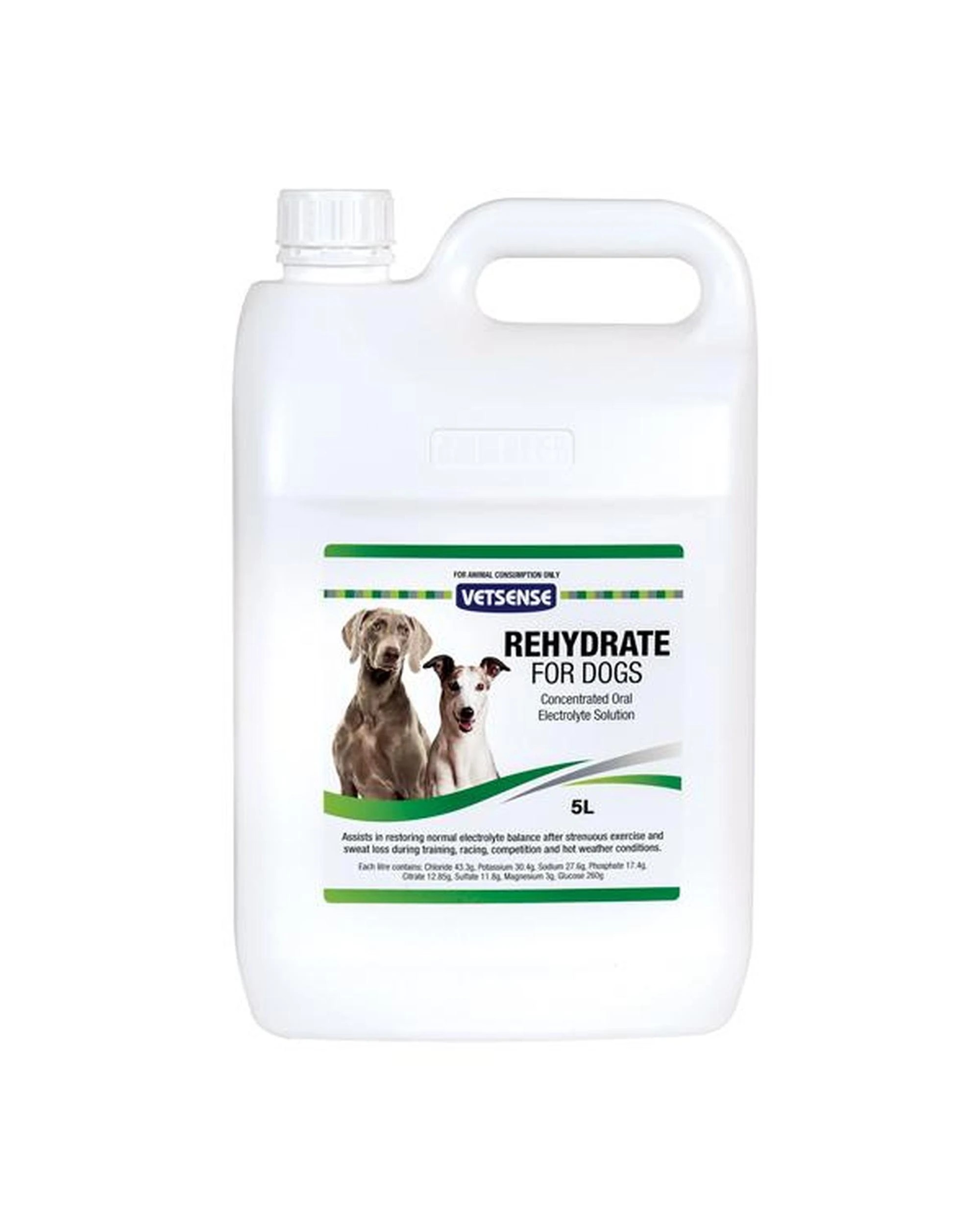 1 Vetsense Rehydrate Electrolyte Balance Maintenance for Dogs 5L, 1 of 1