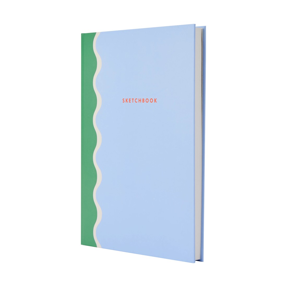 3 8in. x 11in. Wavy Sketchbook - Blue, 3 of 4