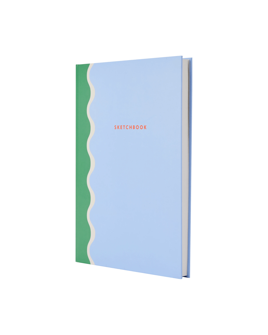 3 8in. x 11in. Wavy Sketchbook - Blue, 3 of 4