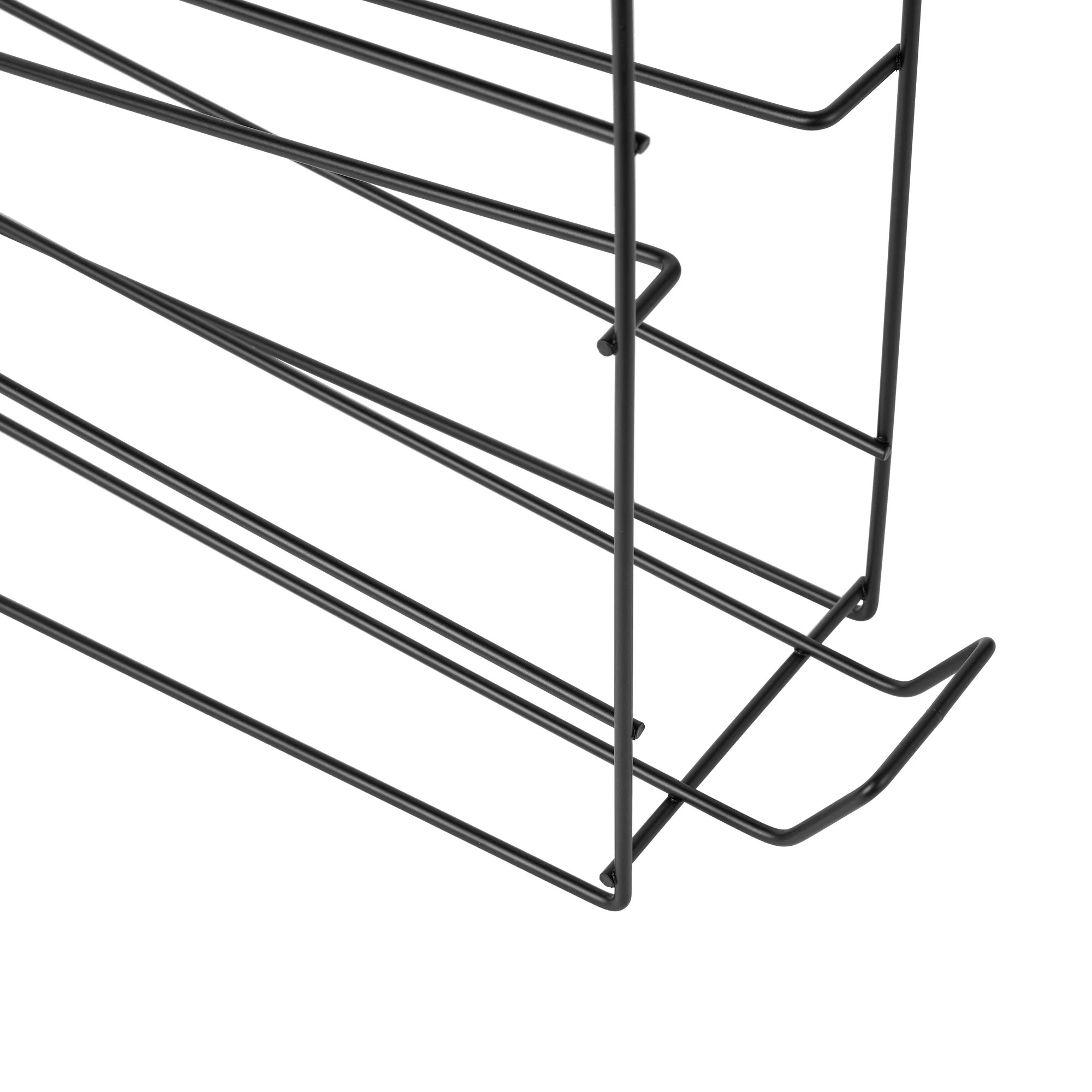 6 Toilet Roll Dispenser - Black, 6 of 7