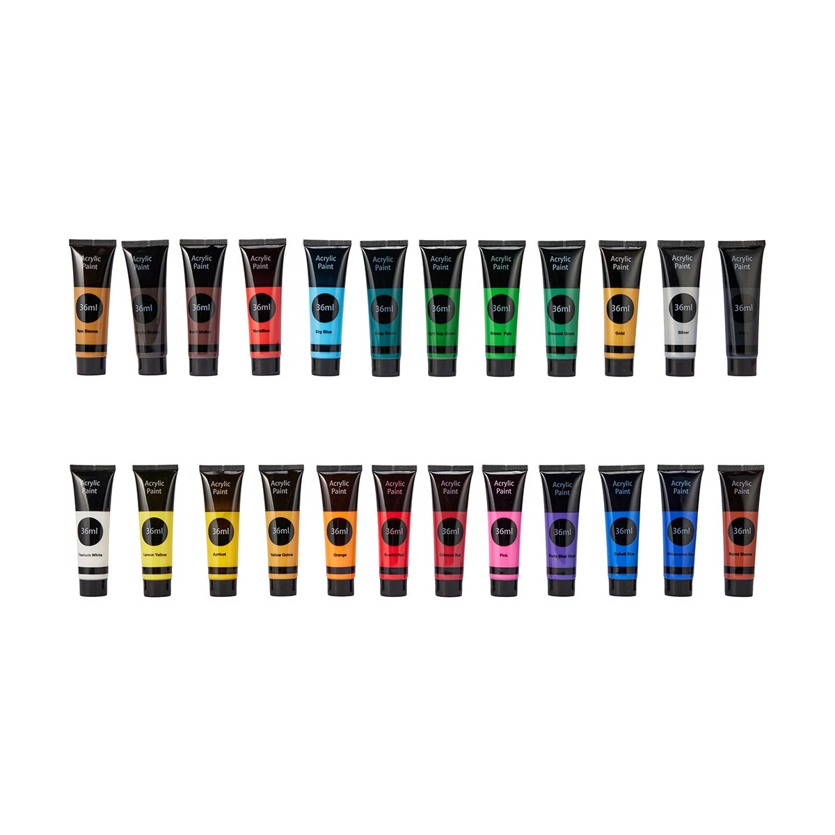 2 24 Pack Acrylic Paint Set, 2 of 8