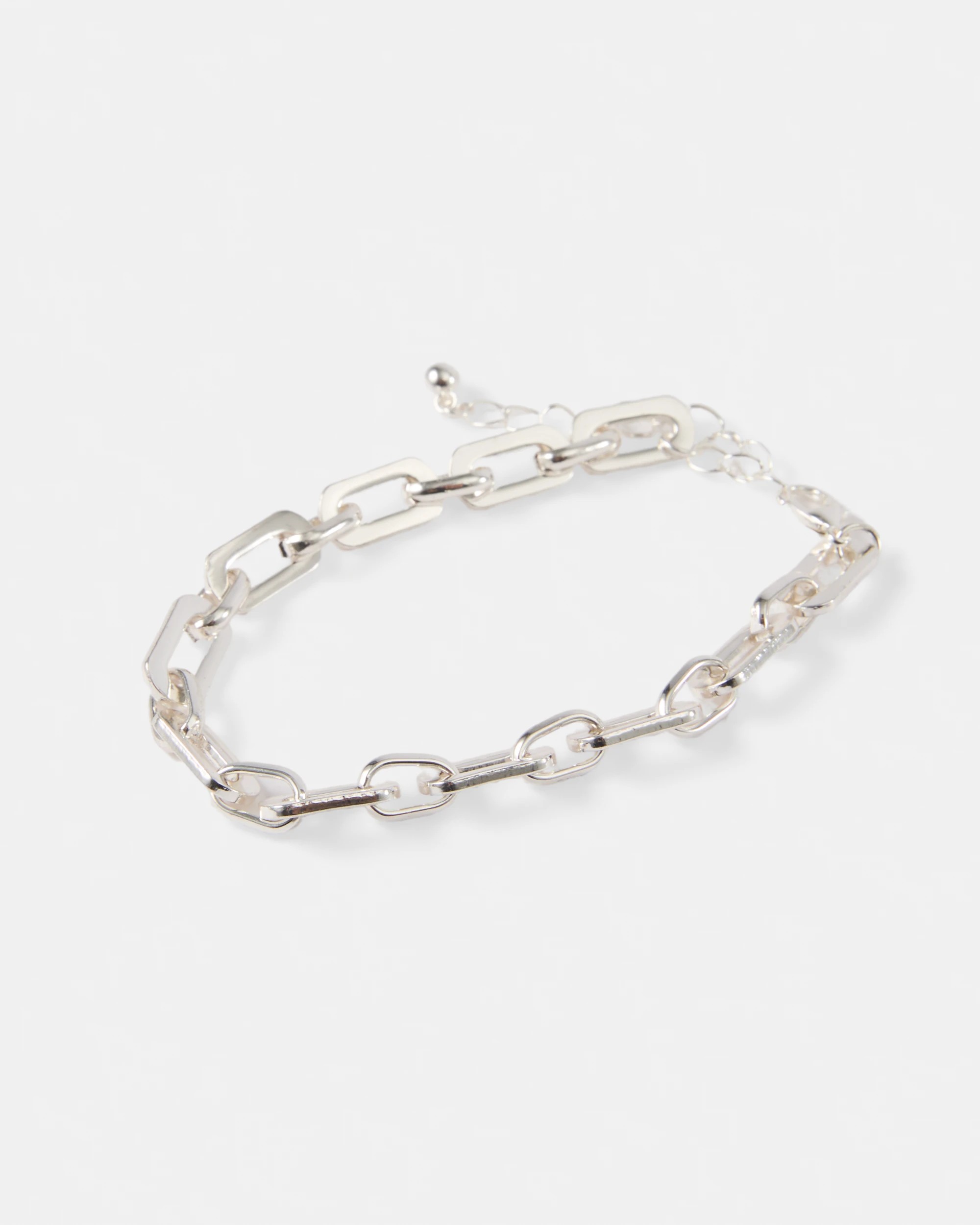 3 3 Pack Chain Bracelets - Silver Tone, 3 of 5