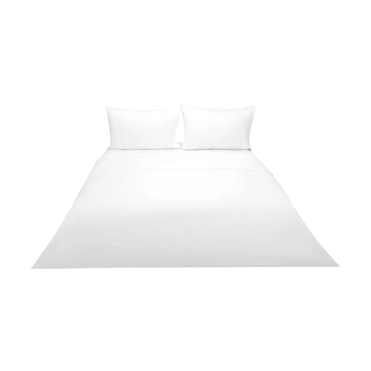 9 500 Thread Count Cotton Sheet Set - Queen Bed, White, 9 of 10