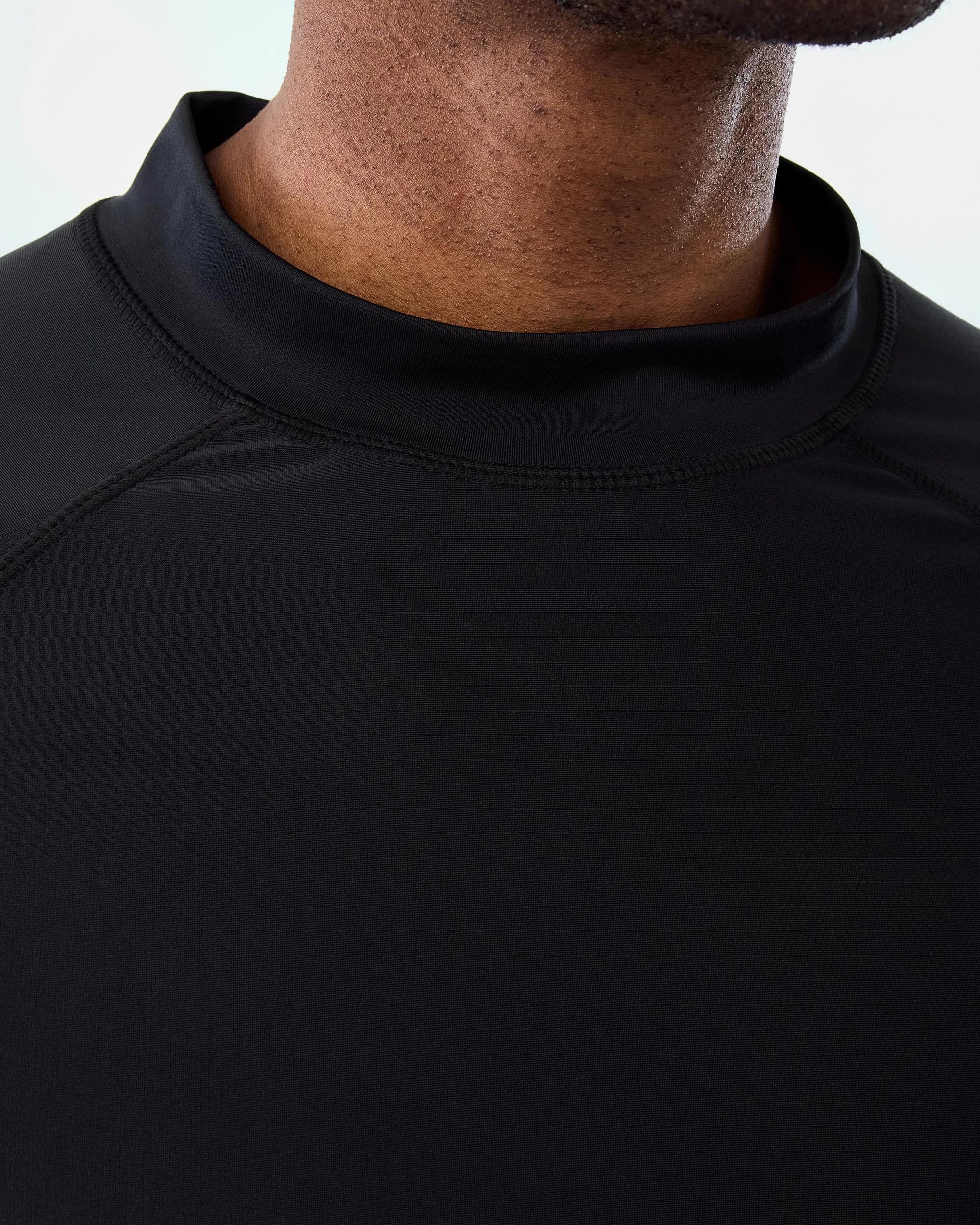 5 Short Sleeve Rash Vest Black, 5 of 5