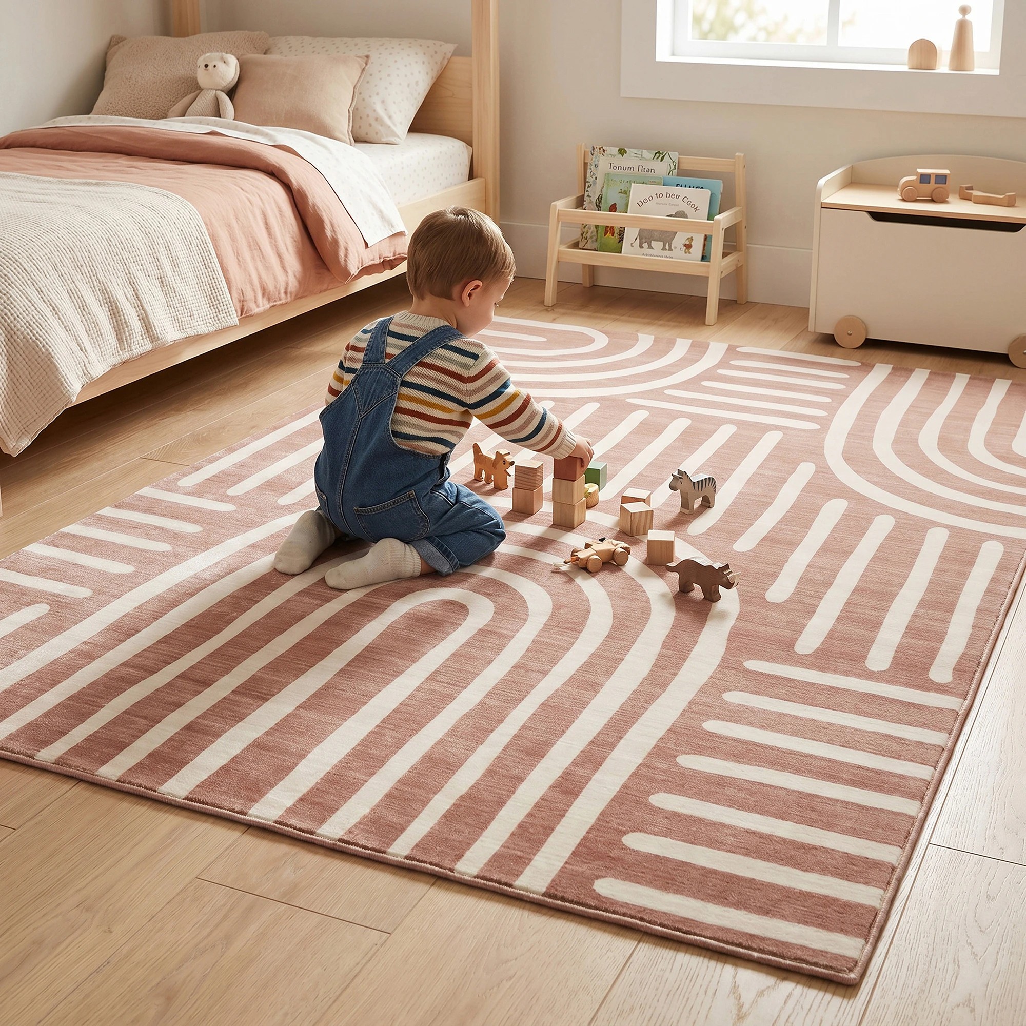 3 Common Ground Rugs Kumo Comfort Mat Taya 220x150cm - Medium Soft Memory Foam Rug - Brown, 3 of 8
