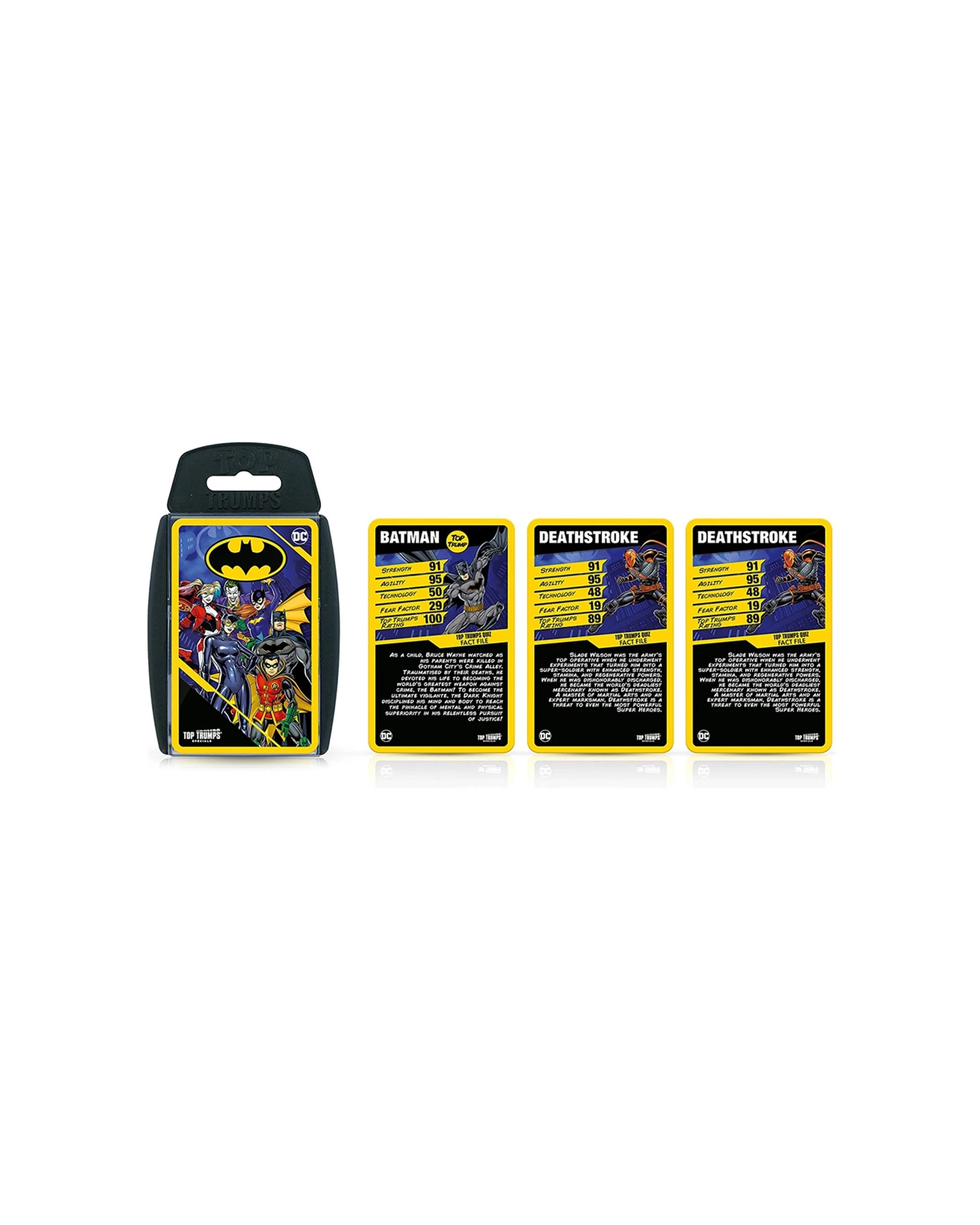 2 Top Trumps Batman Playing Card Game Collection - Multi, 2 of 4