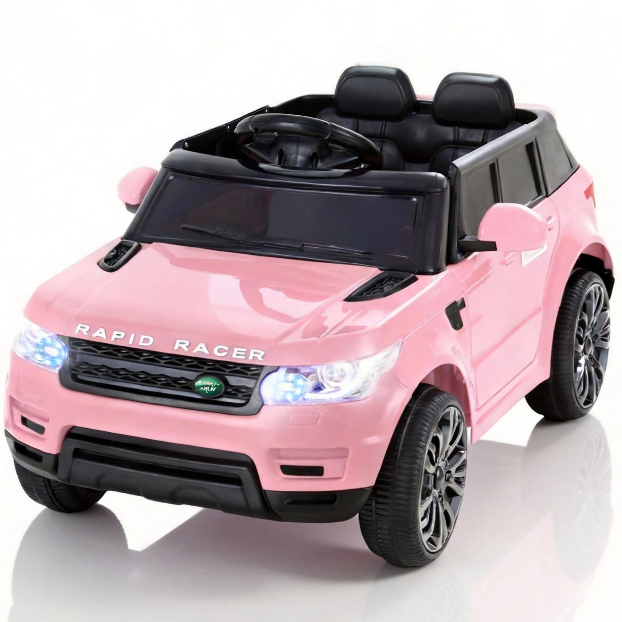 1 Rigo Kids Electric Ride On Car SUV Cars Remote 12V - Pink, 1 of 7