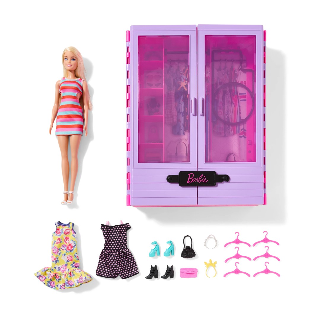 5 15 Piece Barbie Ultimate Closet Playset, 5 of 6