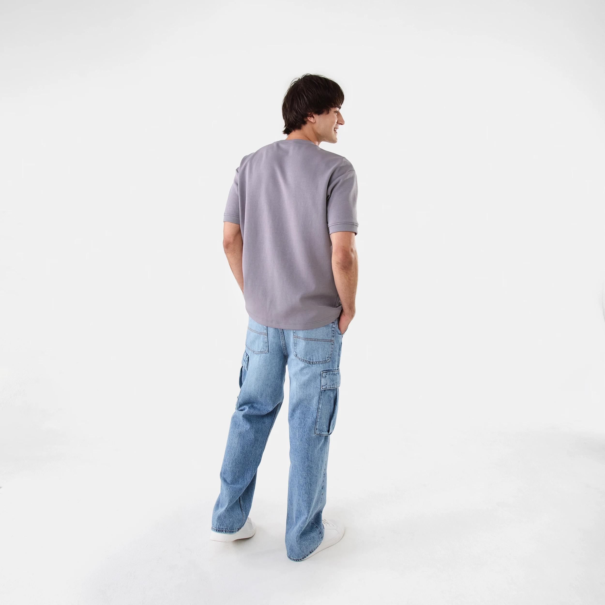 4 Oversized Interlock T-shirt Pur Muted, 4 of 6