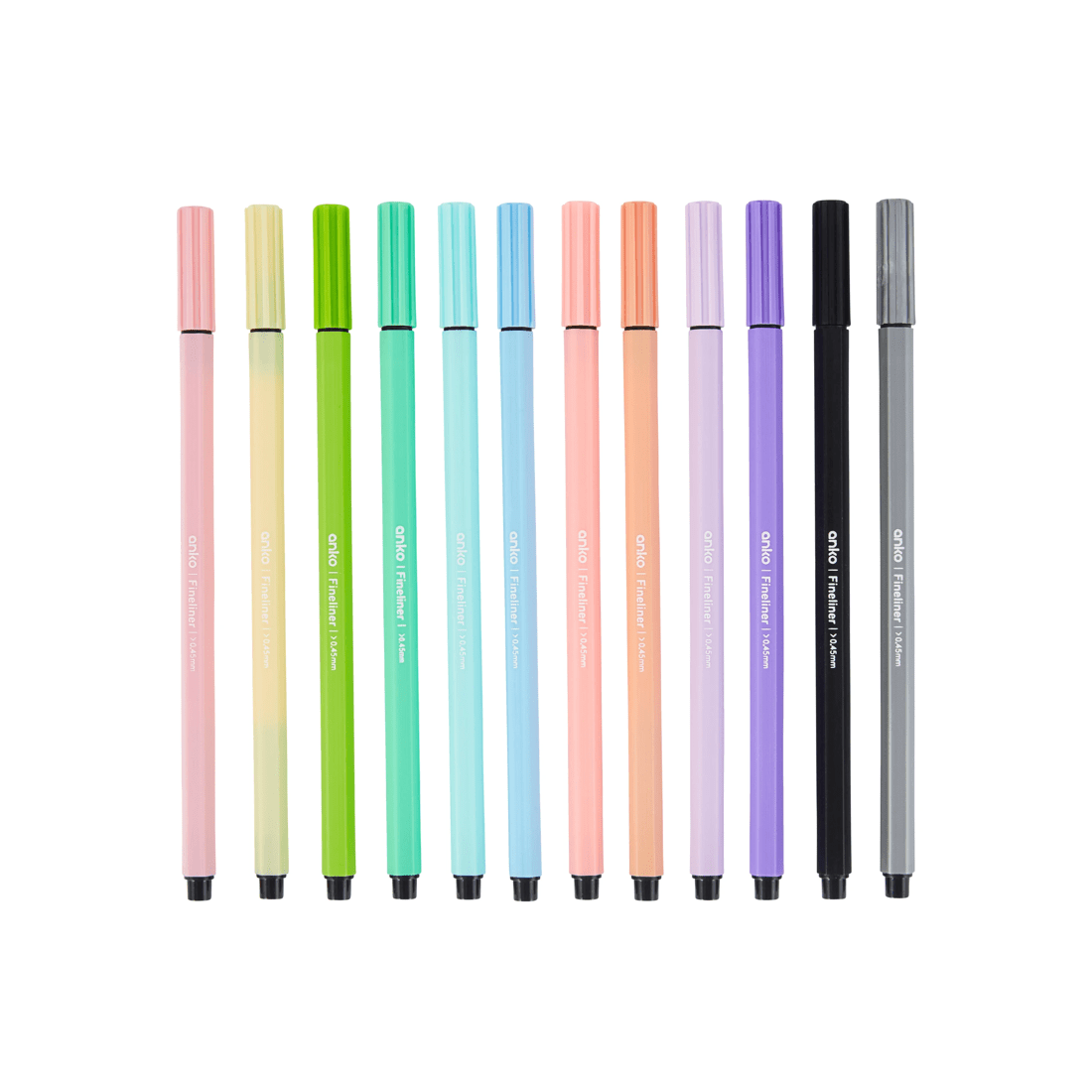 3 12 Pack Fineliner Pens - Pastel, 3 of 6