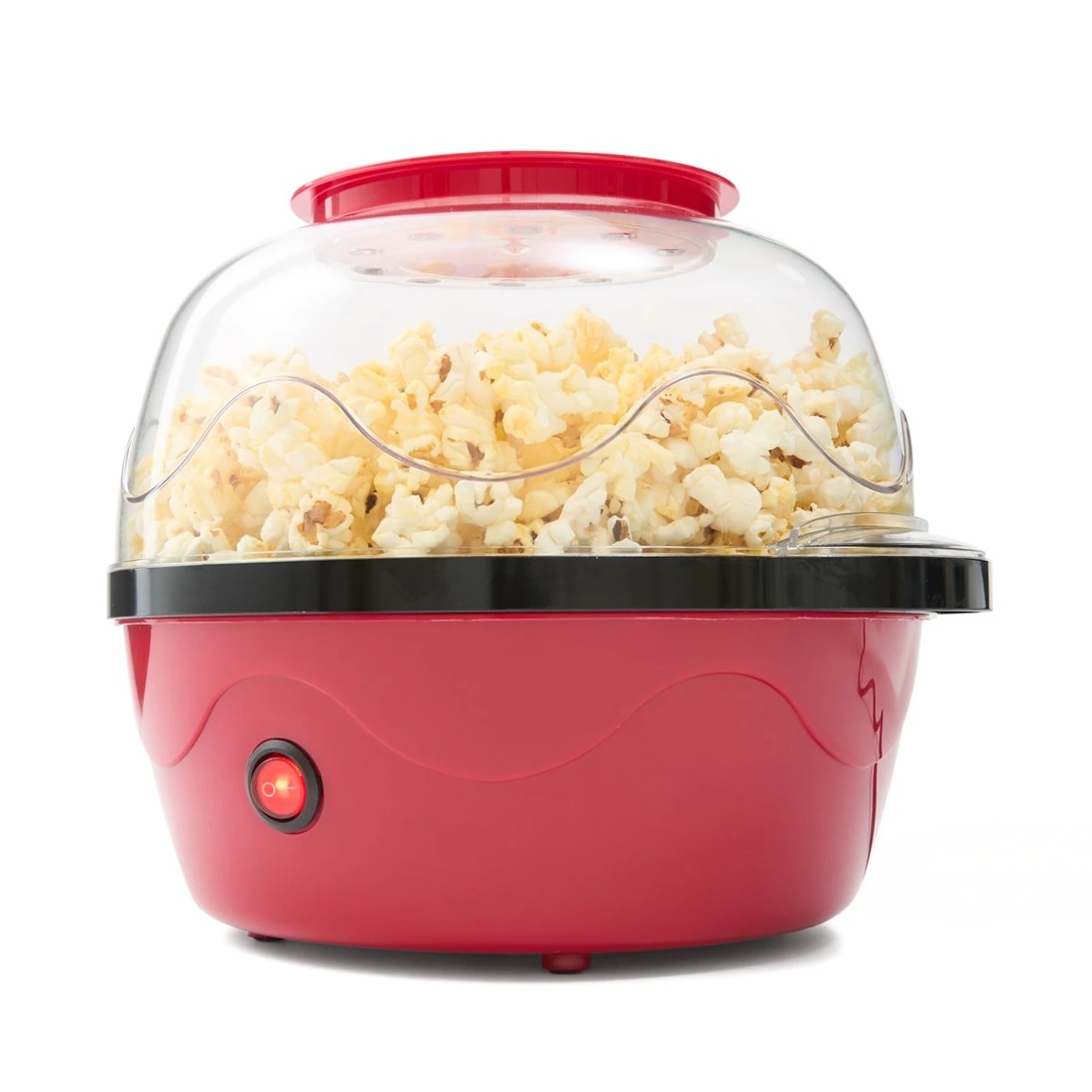 1 Bowl Popcorn Maker - Red and Black, 1 of 10