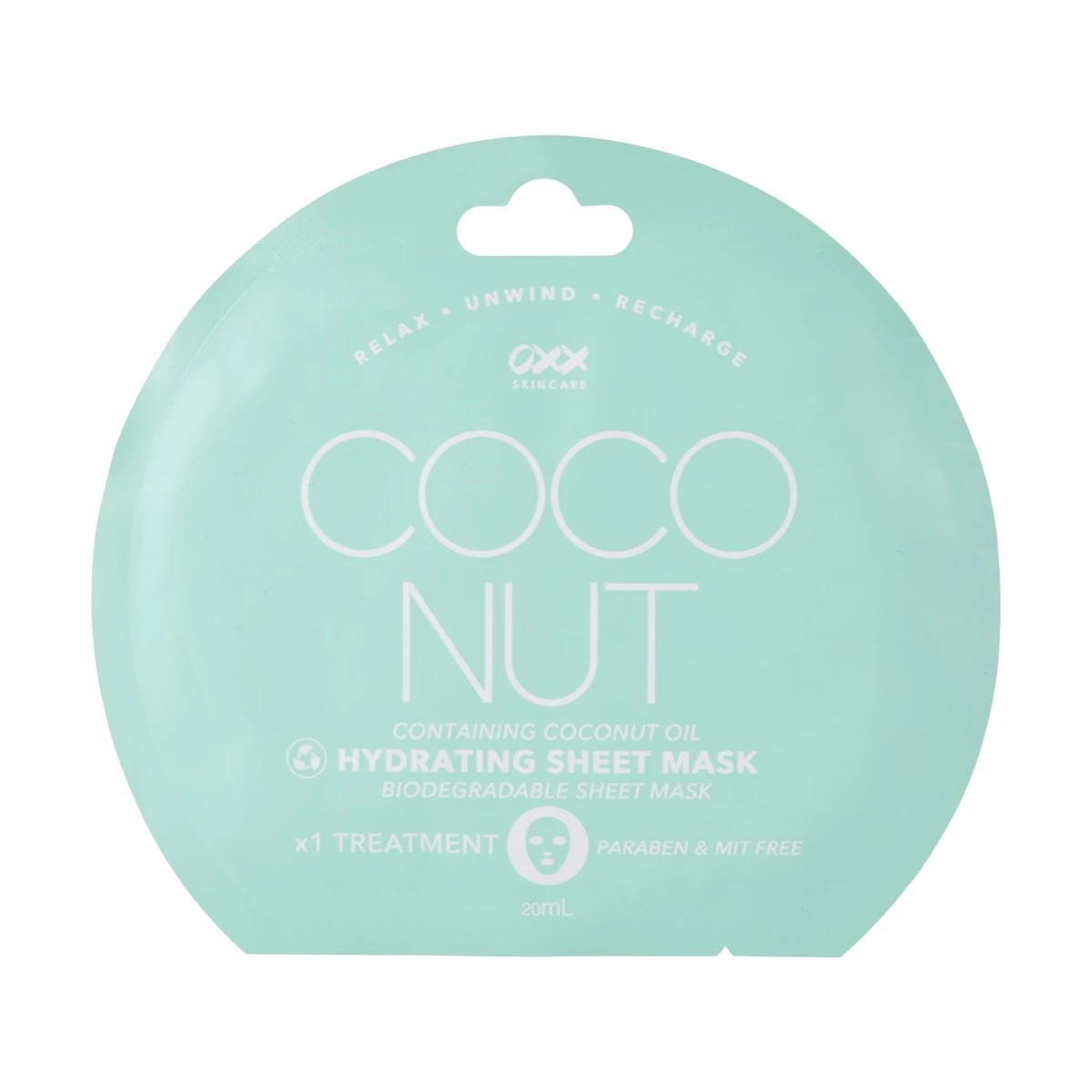 1 Hydrating Sheet Mask - Coconut  Oil, 1 of 2