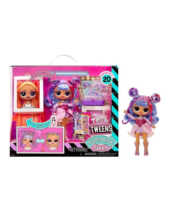L.O.L. Surprise Tweens Surprise Swap Buns-2-Braids Bailey Fashion Doll