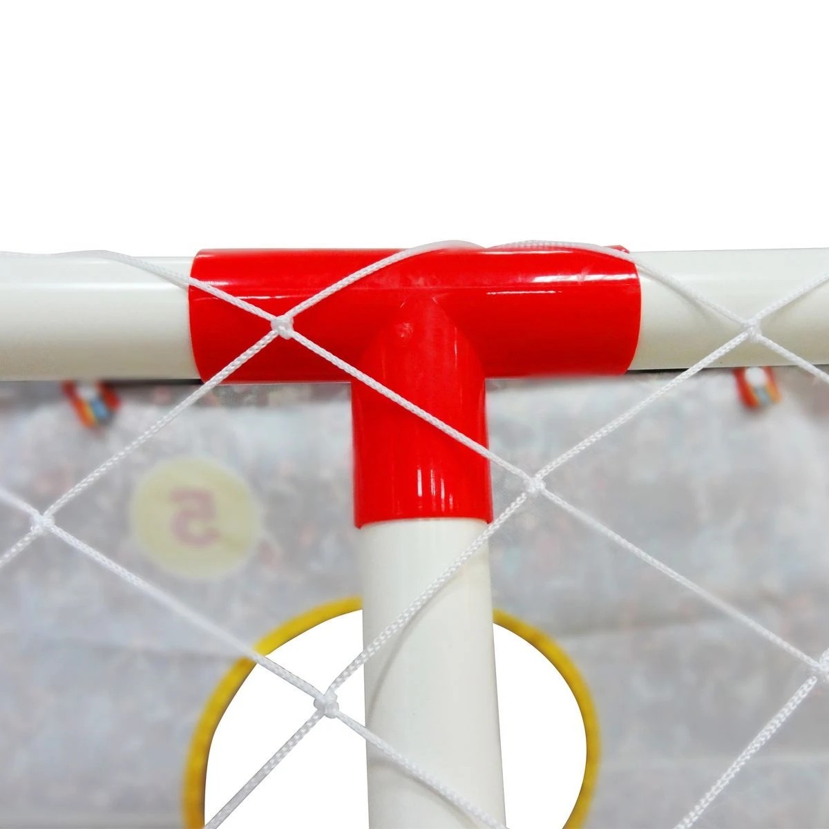 7 AUSWAY Kids Soccer Goal Set with Ball & Pump, 7 of 10