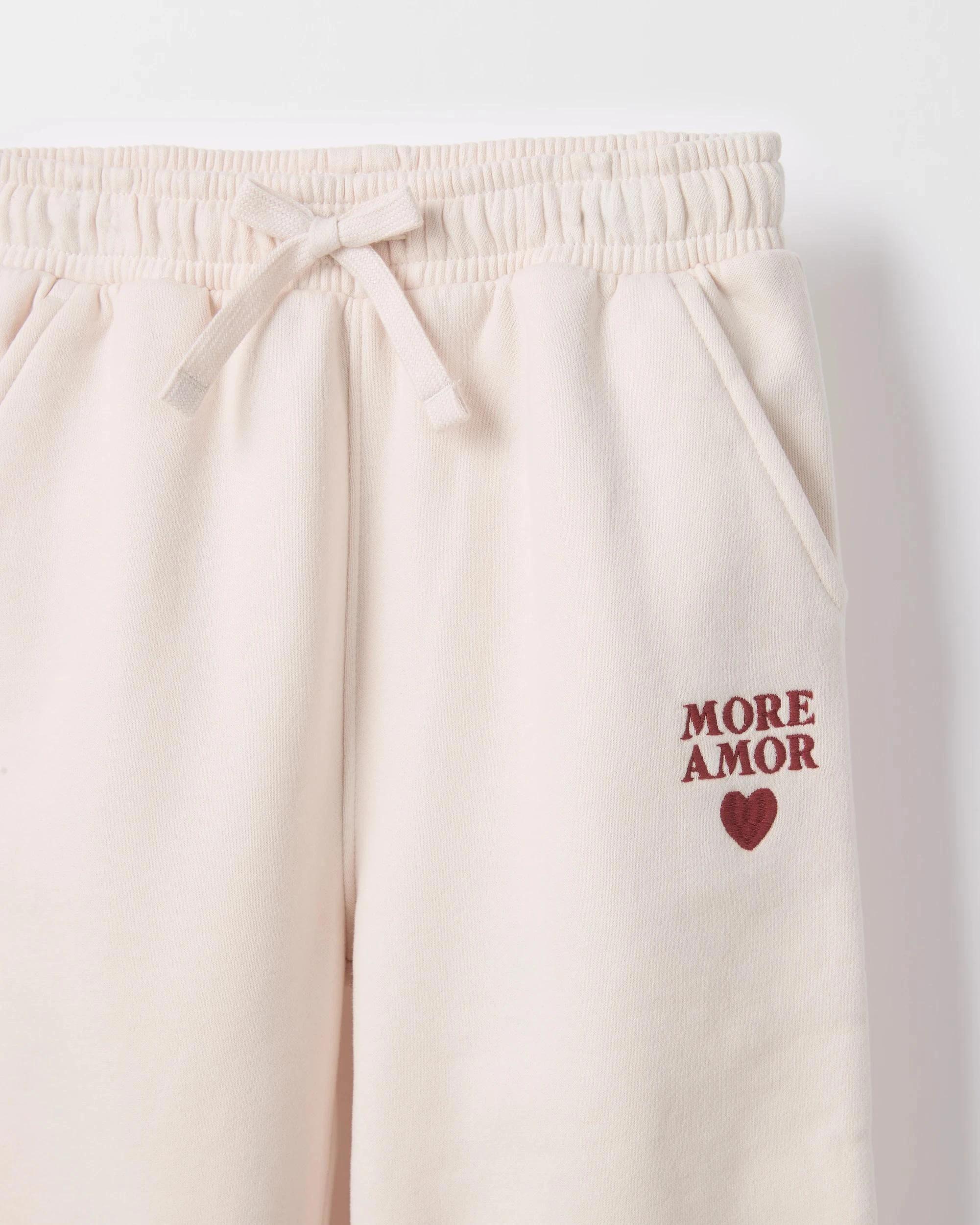 2 Target Kids Australian Cotton Blend Fashion Cord Wide Leg Trackpants CREAM, 2 of 2