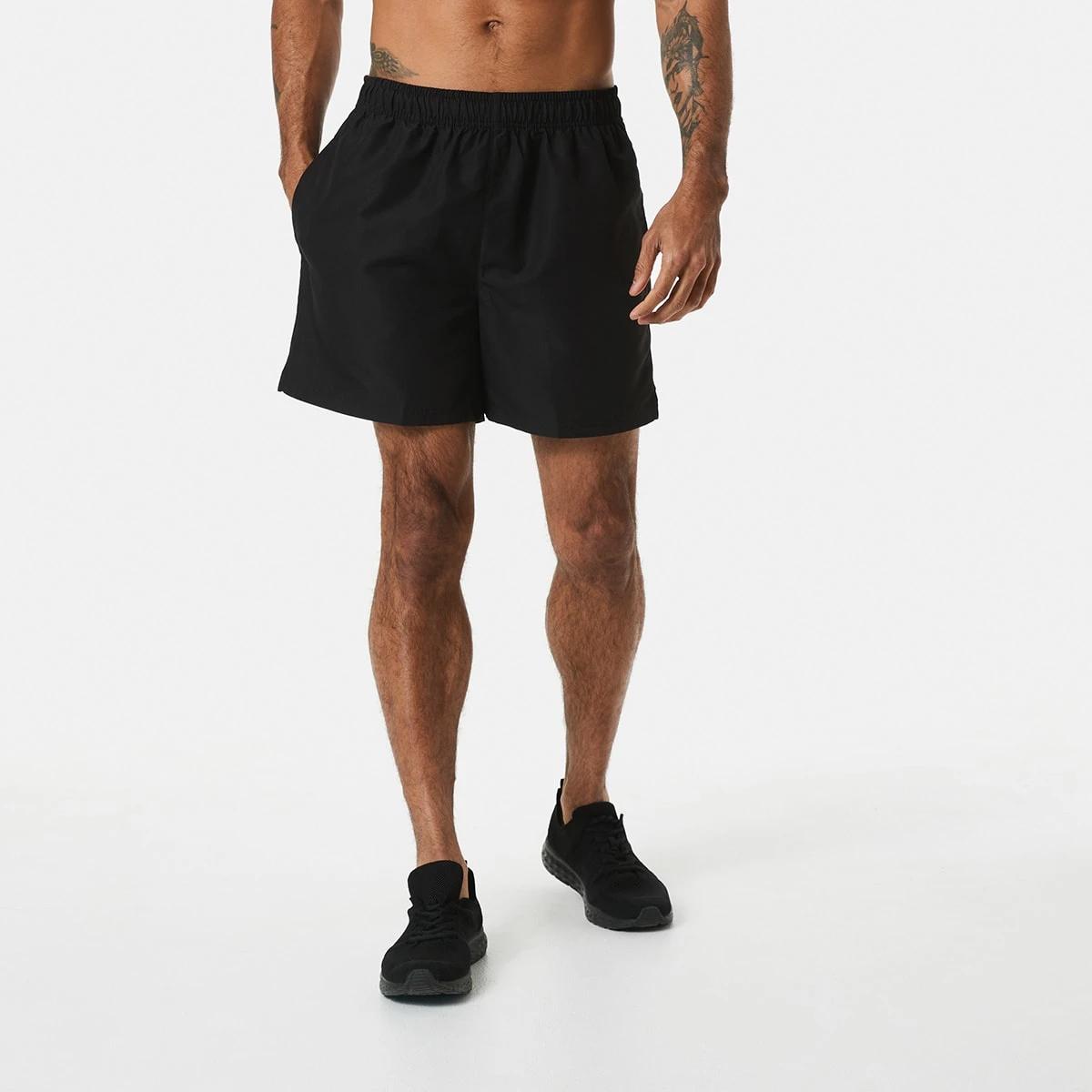 6 Active Mens Walk Shorts BLACK, 6 of 6