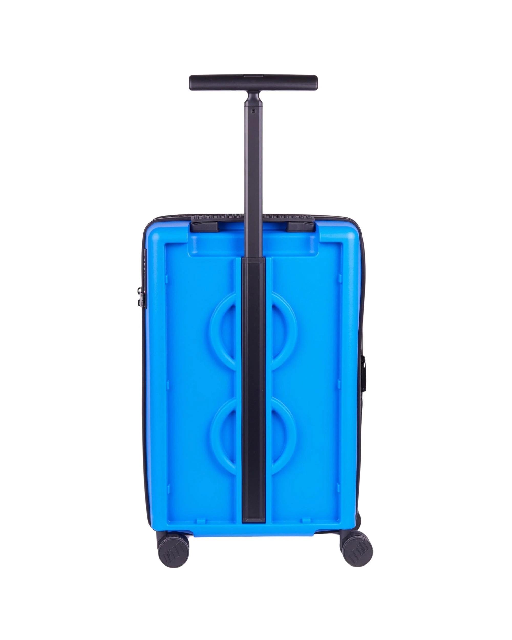 3 LEGO Brick 2x3 Bright Blue Expandable Trolley Luggage, 3 of 5