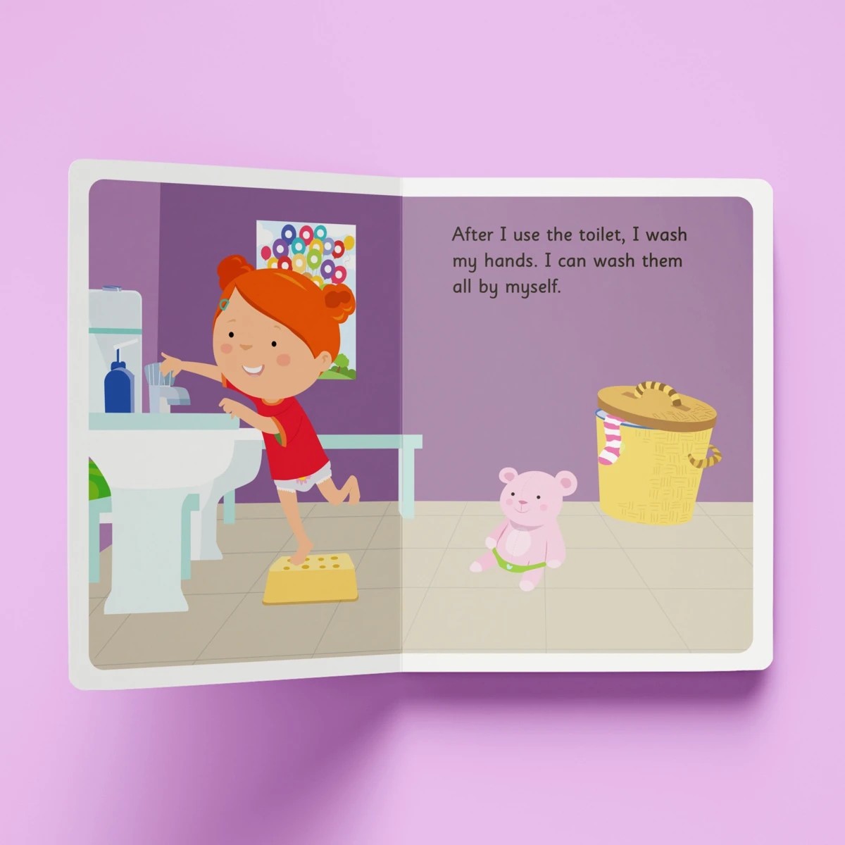 7 Junior Explorers: Toilet Time A Training Kit for Girls - Book, 7 of 8