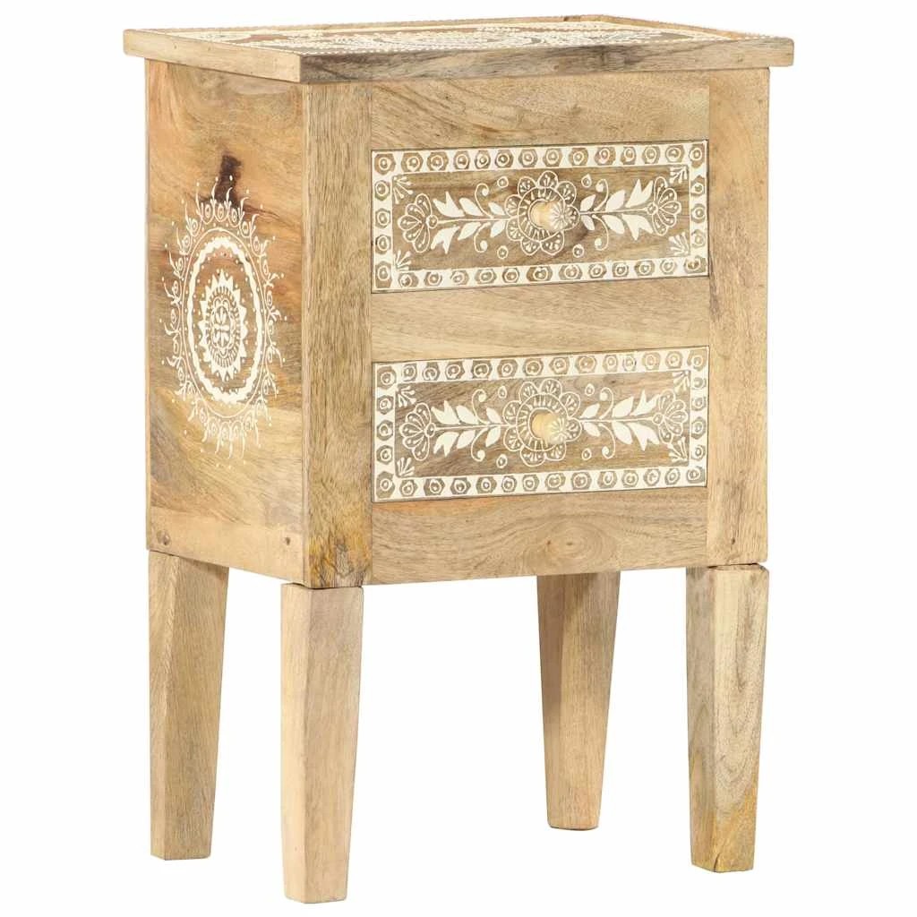 8 Vidaxl Bedside Cabinet Bedside Cabinet, Bedside Cabinets - Brown, 8 of 9