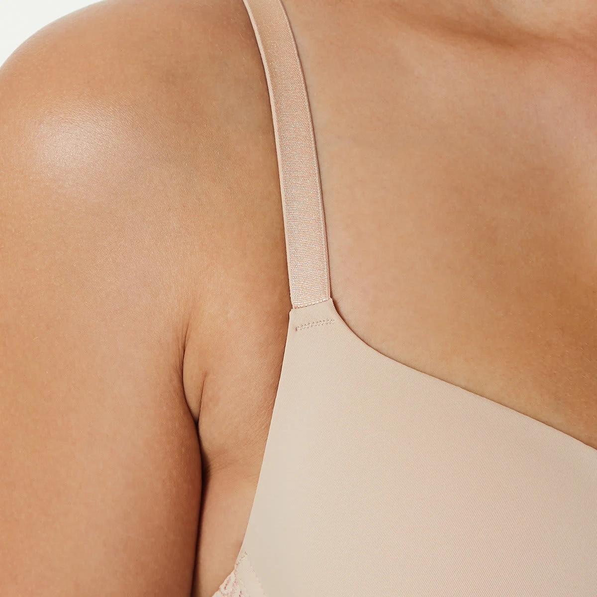 5 Lace Wing T-shirt Bra SOFT SAND BEIGE, 5 of 5