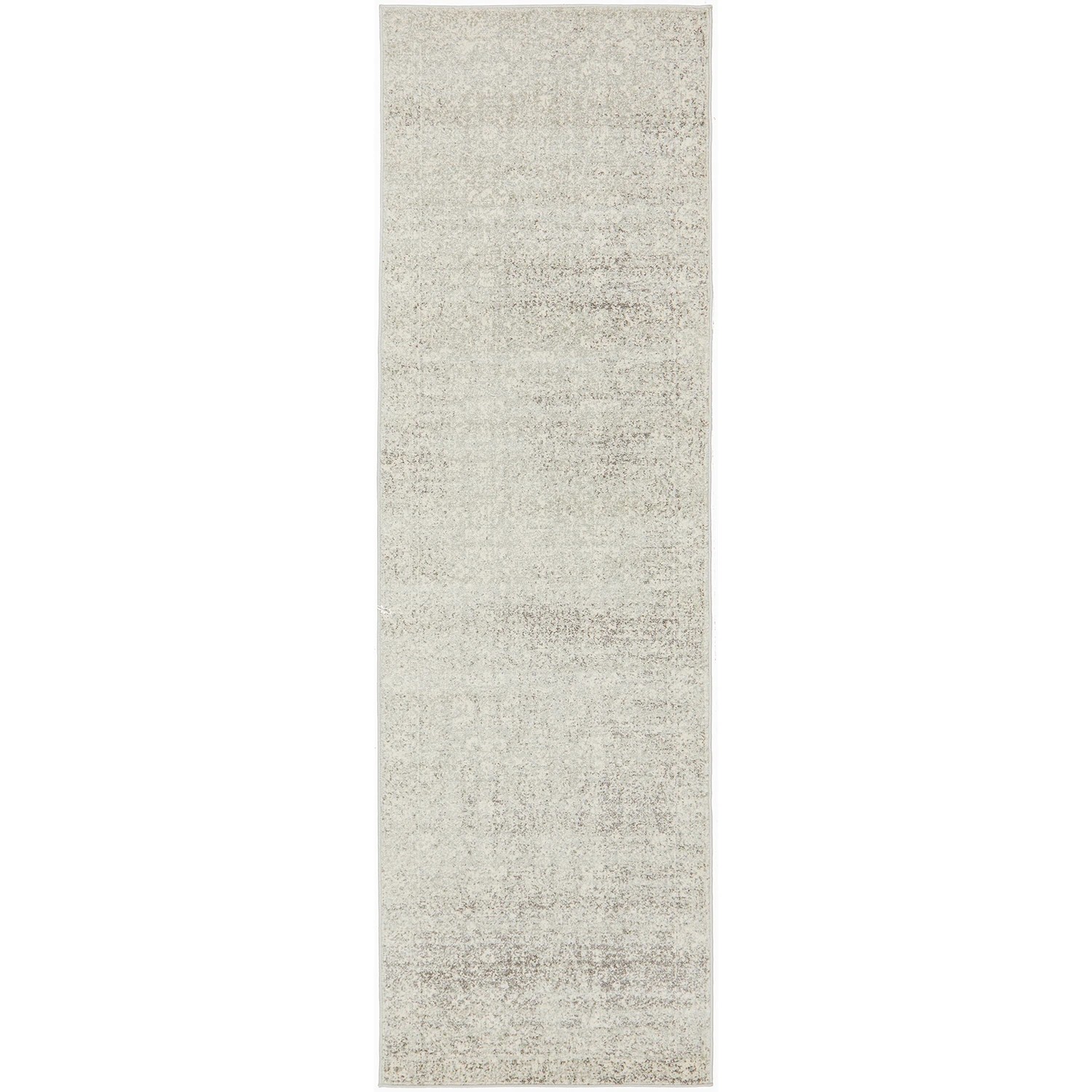 2 Common Ground Rugs Encore 252 300x80cm - Medium Runner Power Loomed Pet Friendly Rug - Silver, 2 of 9