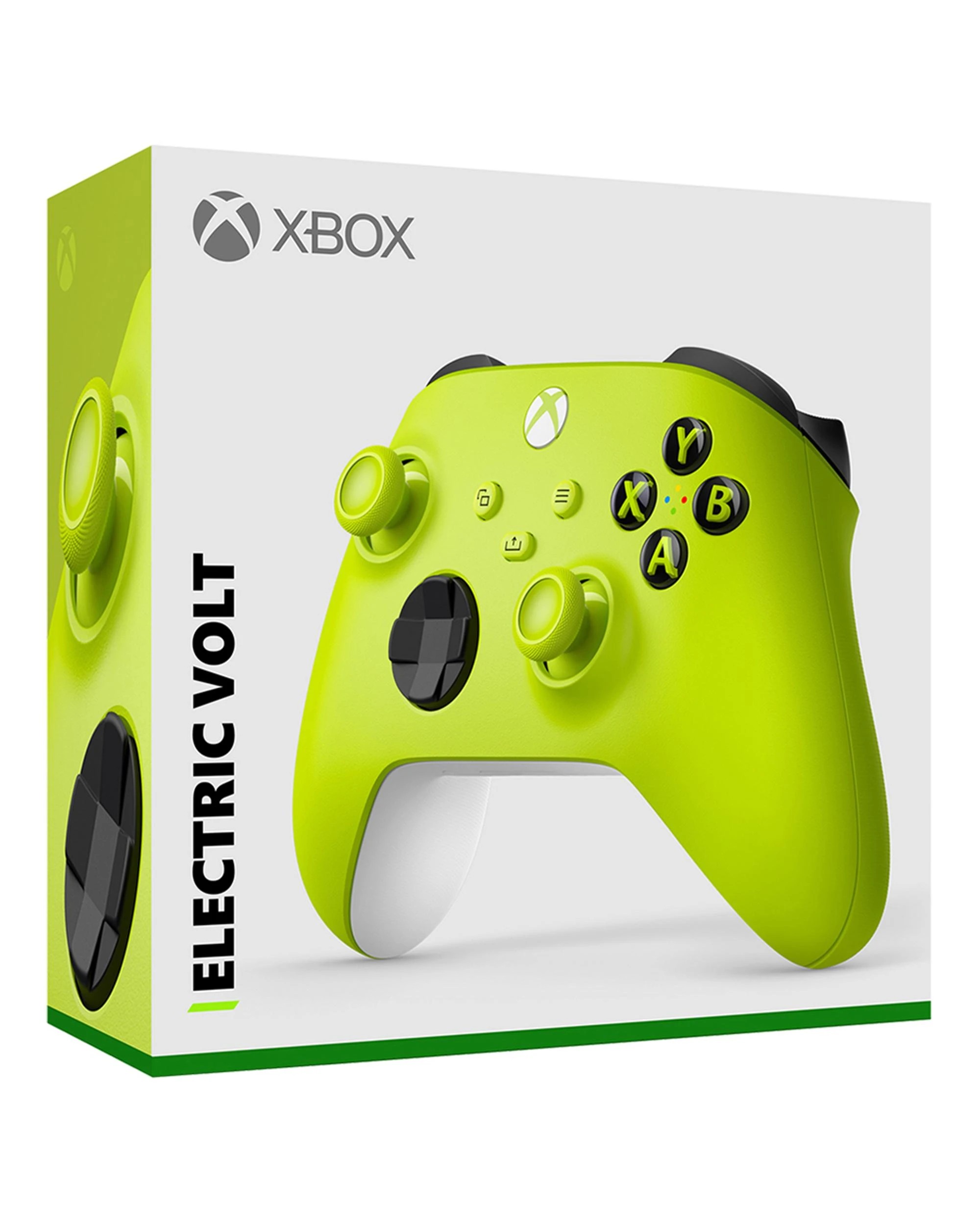 2 Xbox Wireless Controller - Electric Volt - Green, 2 of 4