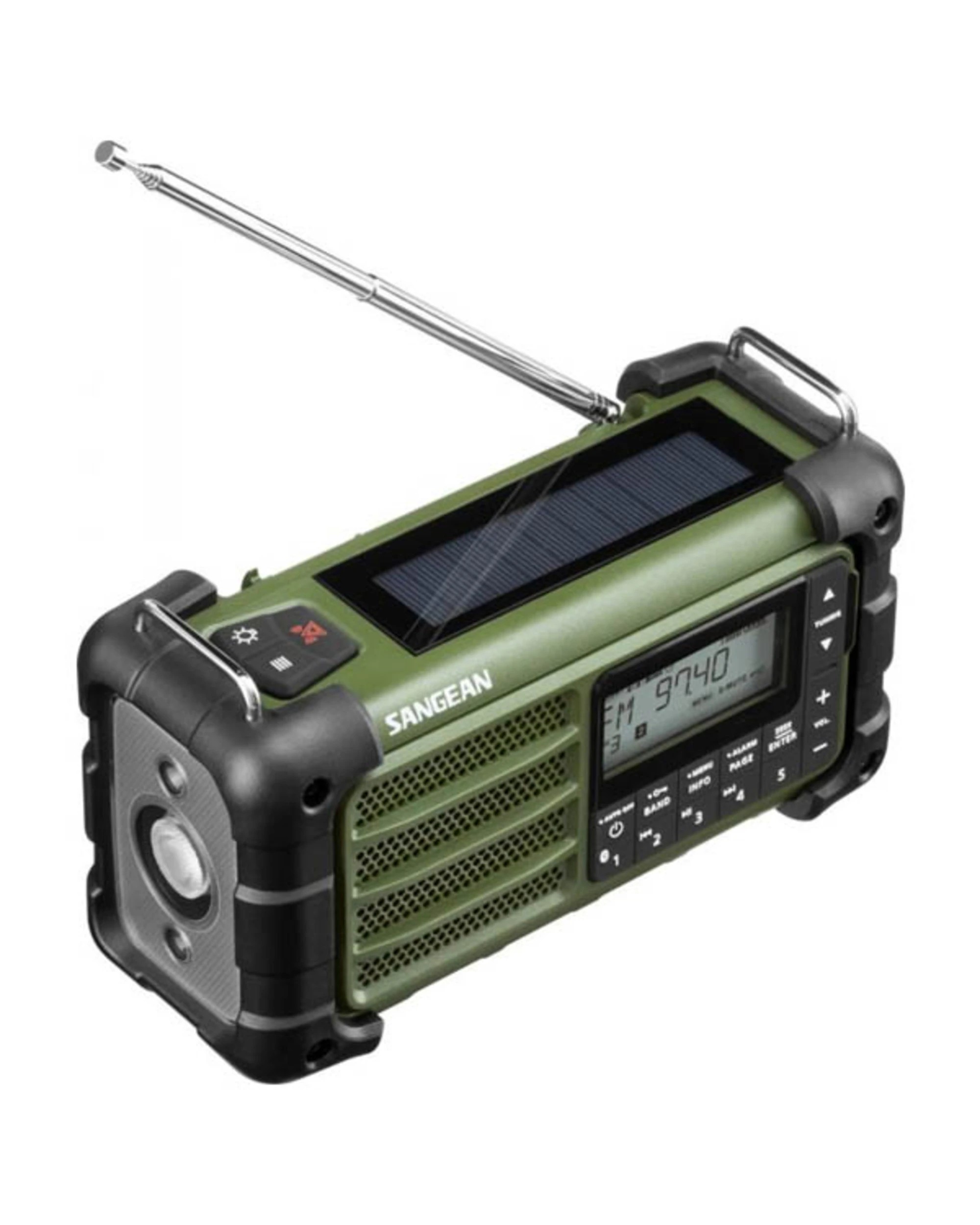 5 Sangean MMR-99 FM/AM Portable Radio - Forest Green, 5 of 5