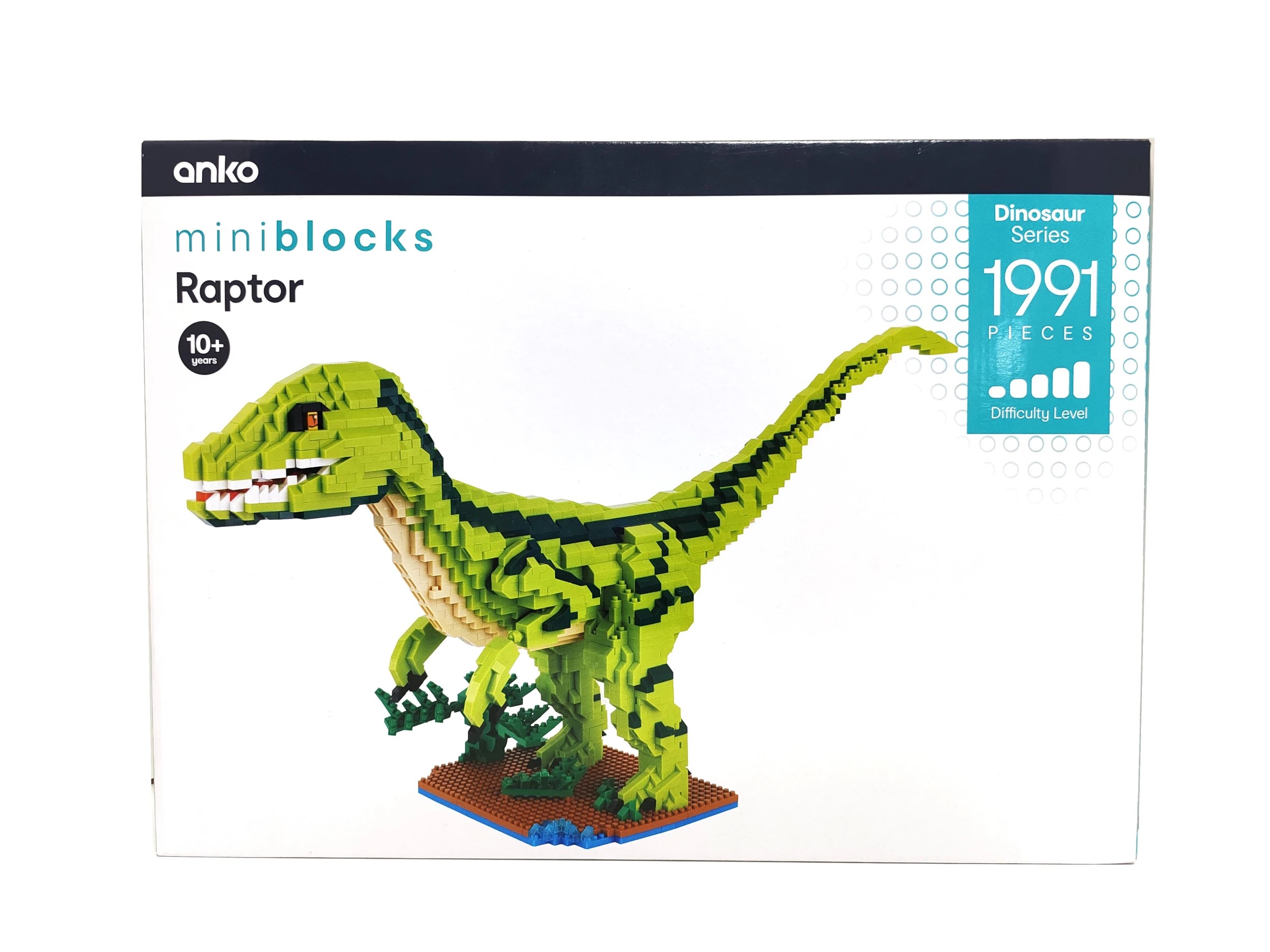 1 1991 Piece Mini Blocks Dinosaur Series: Raptor, 1 of 5