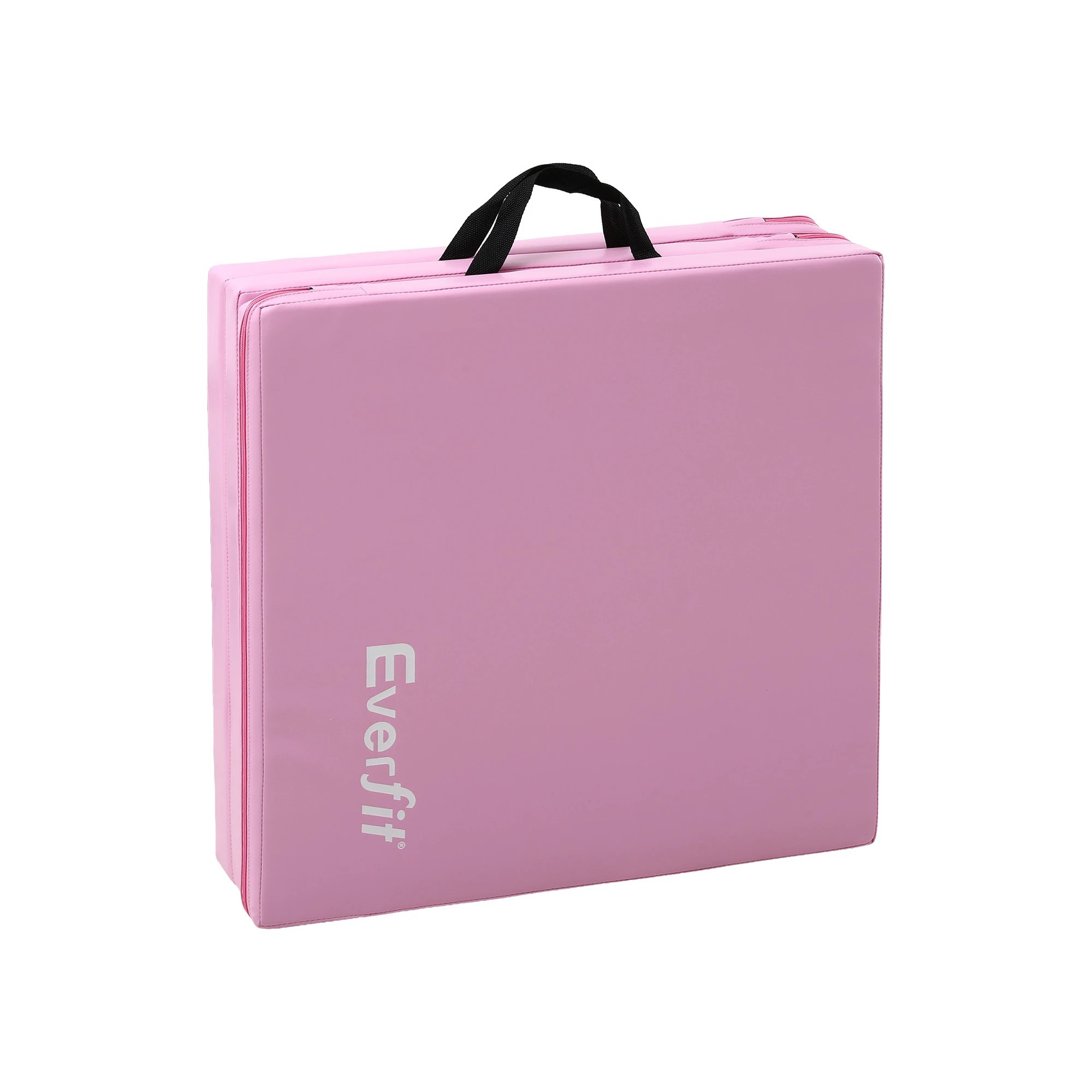 4 Everfit 180x60cm Gymnastics Mats Folding Exercise Floor Mat Portable 3 Fold Tumbling Mat - Pink, 4 of 7