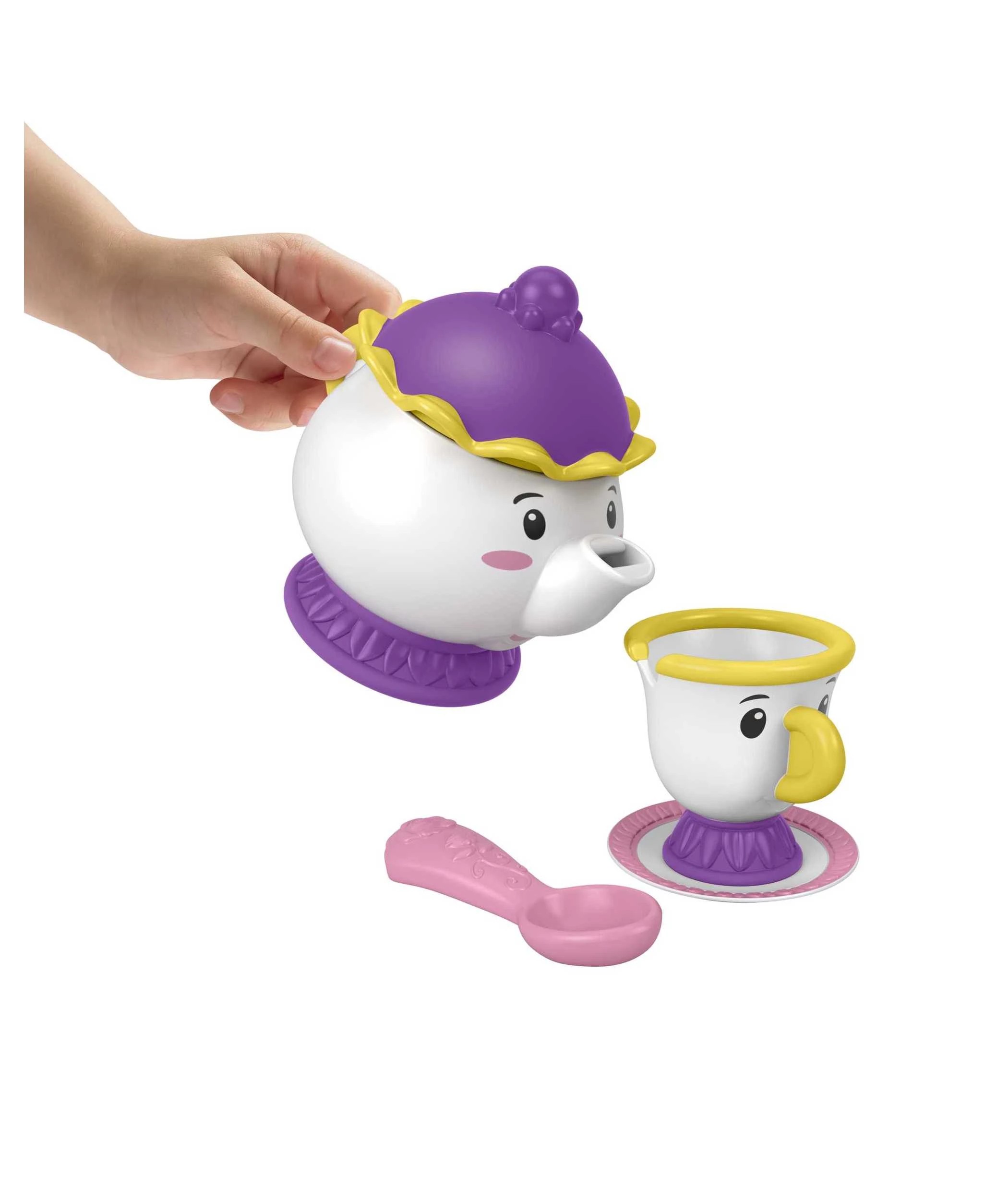 5 Mattel Fisher-price Little People Disney Princess Time For Tea With Belle Playset
 - Multi, 5 of 6