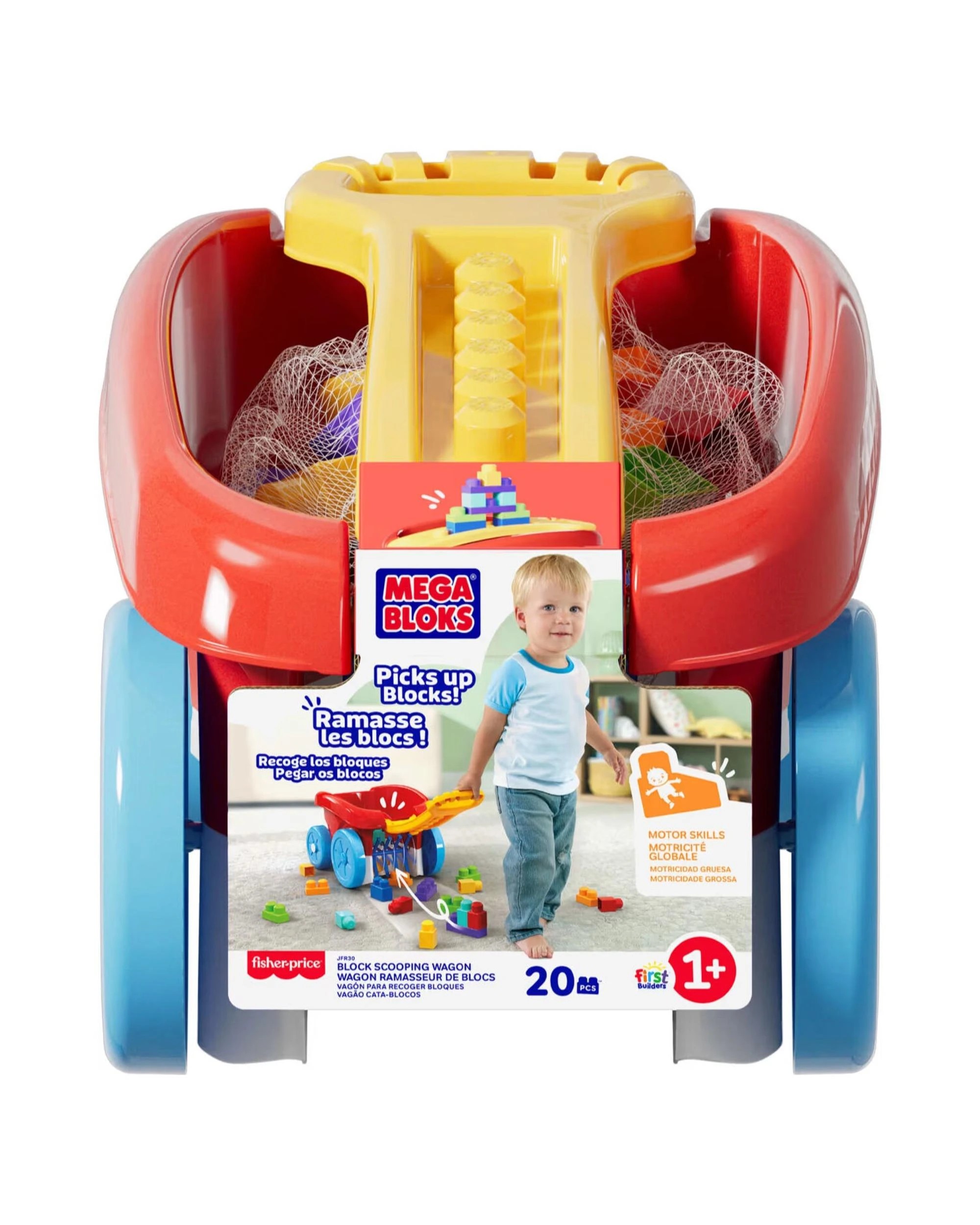 1 Mega Bloks Block Scooping Wagon, 1 of 6