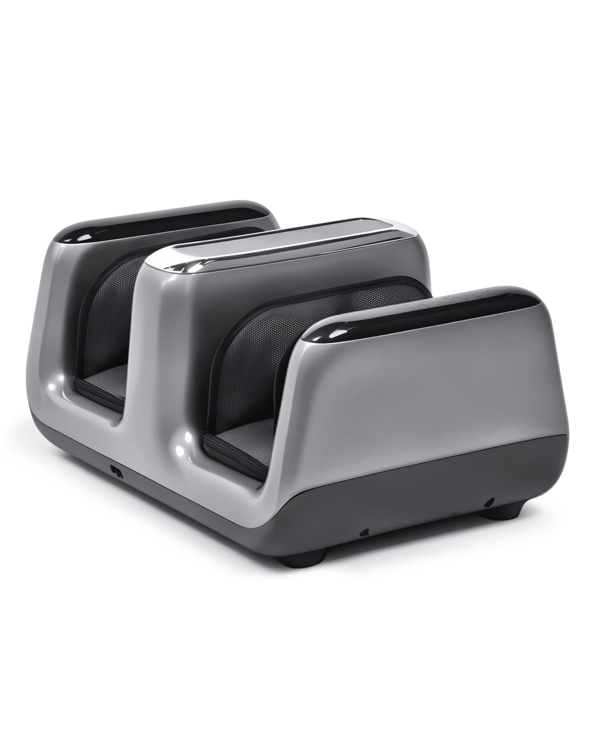 6 Adwin Foot Massager with Heat, Deep Kneading Rollers - Silver, 6 of 8