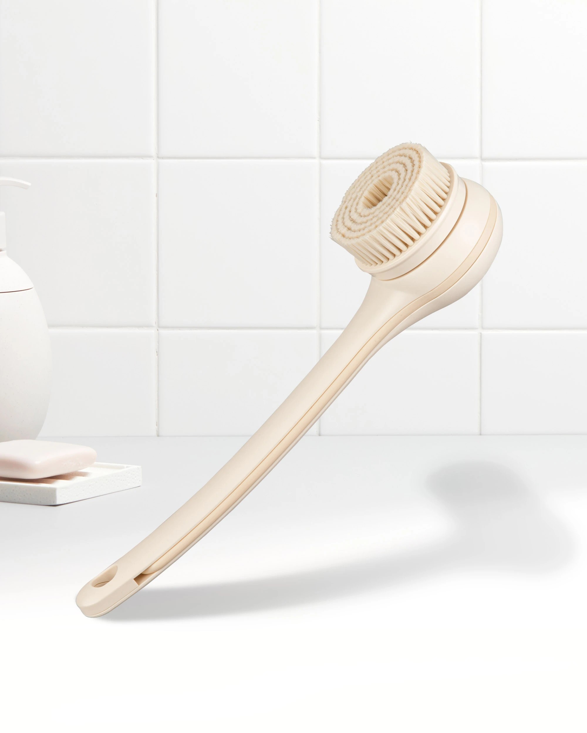 3 Global Shop Direct Everglow Motorised Fold-Out Body Scrubber and Shower Brush, 3 of 7