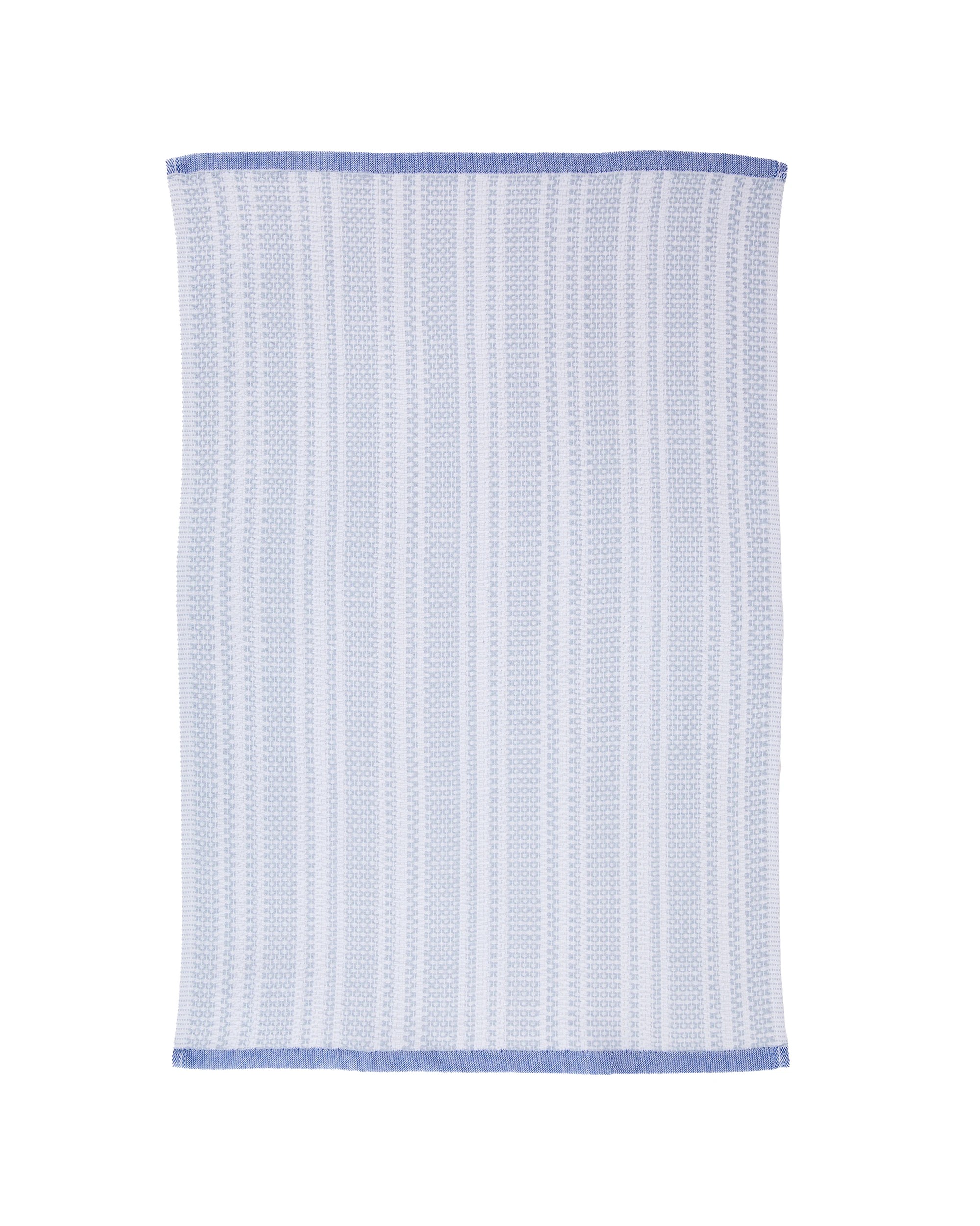 4 4 Pack Blue Check Terry Tea Towel, 4 of 7