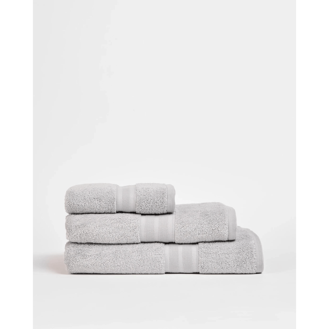 2 Grandeur Australian Cotton Bath Towel - Grey, 2 of 3
