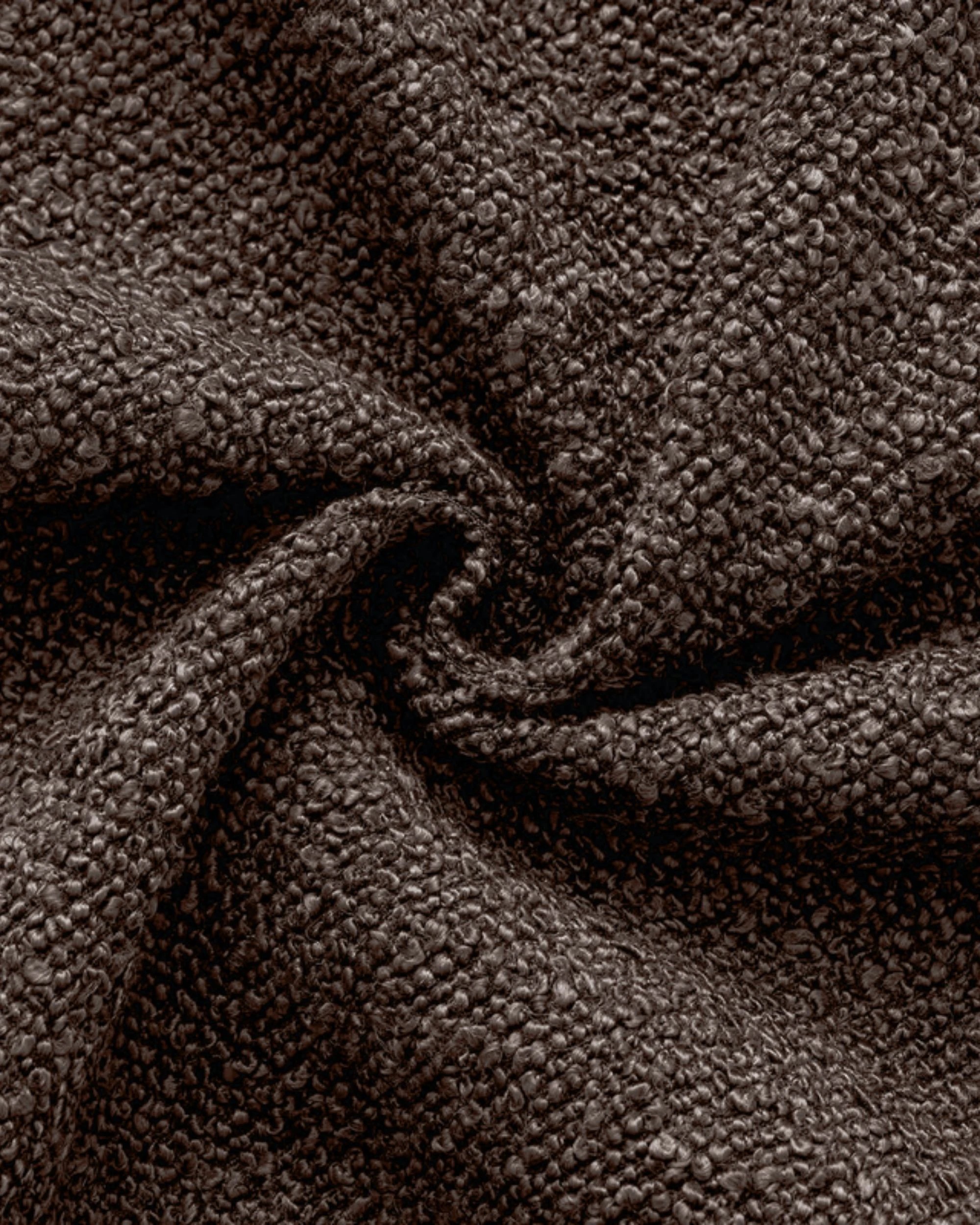 3 Gioia Casa 2-Pack Bouclé Cushion Covers 30x50cm - Brown, 3 of 4