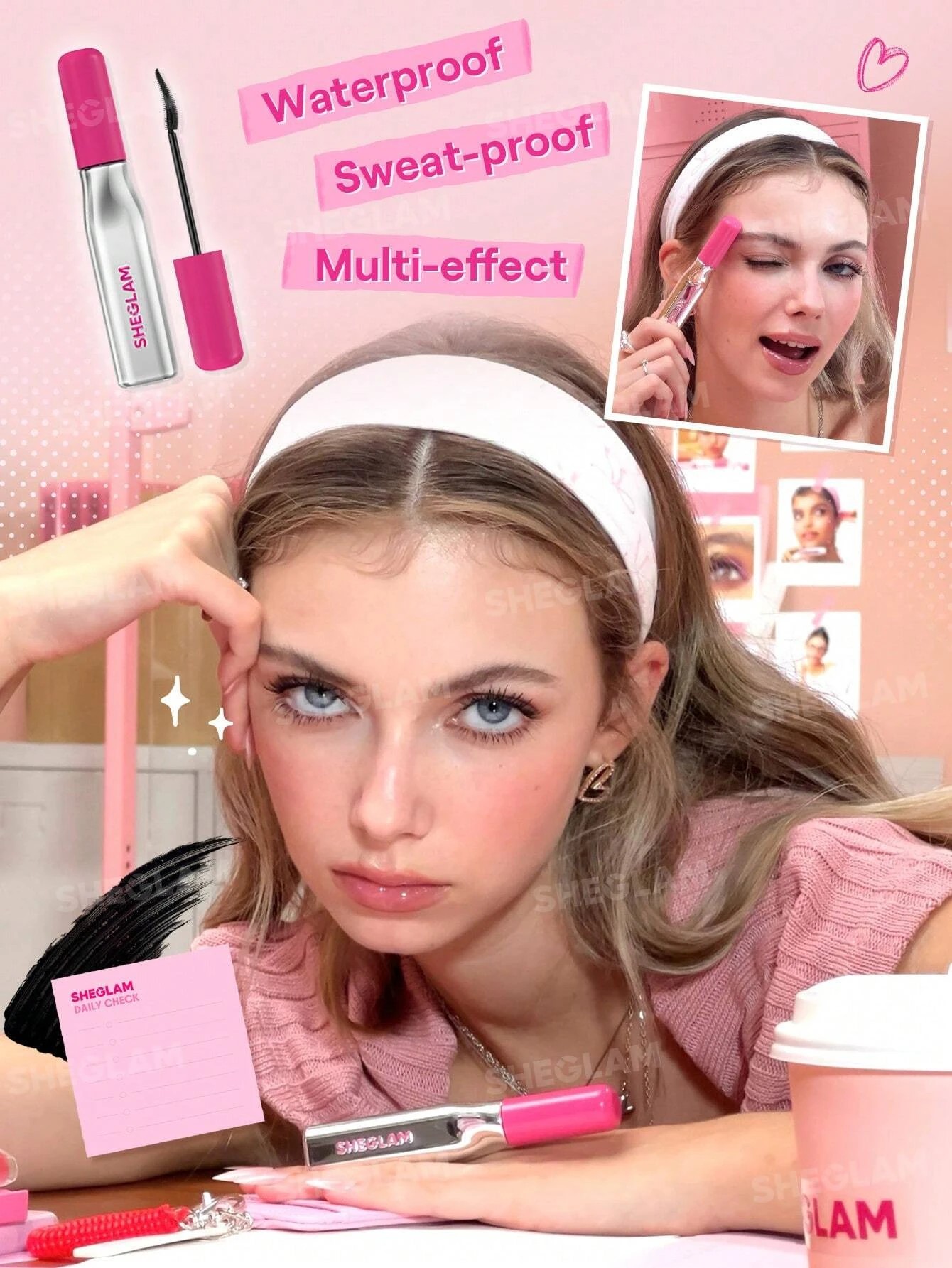 6 SHEGLAM Lashlighter Up & Out Mascara - Black, 6 of 6