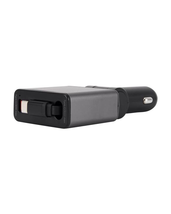Car Charger with Inbuilt Lead