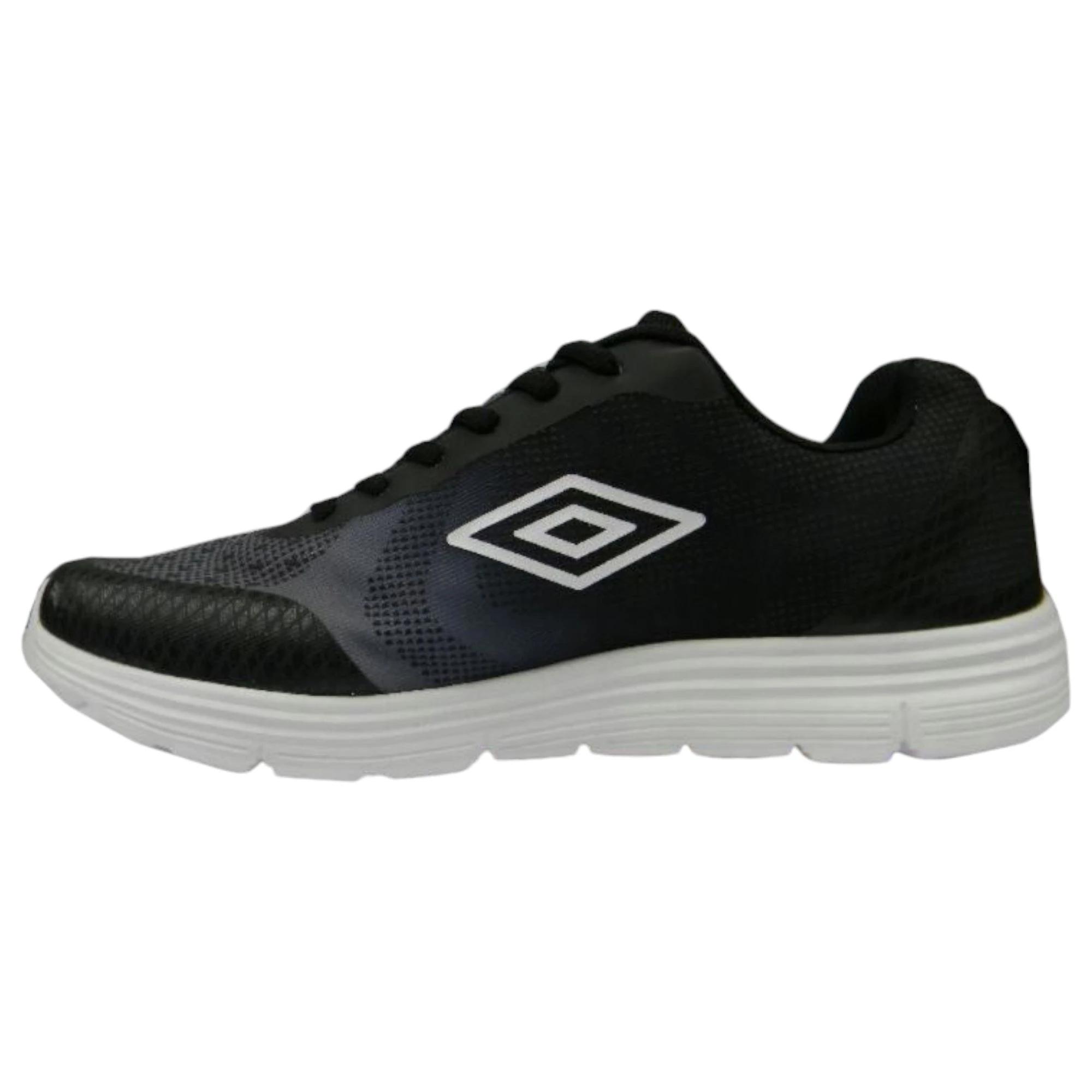 2 Umbro Honiara Runners Womens Running Shoes BLACK/NEON YELLOW, 2 of 2