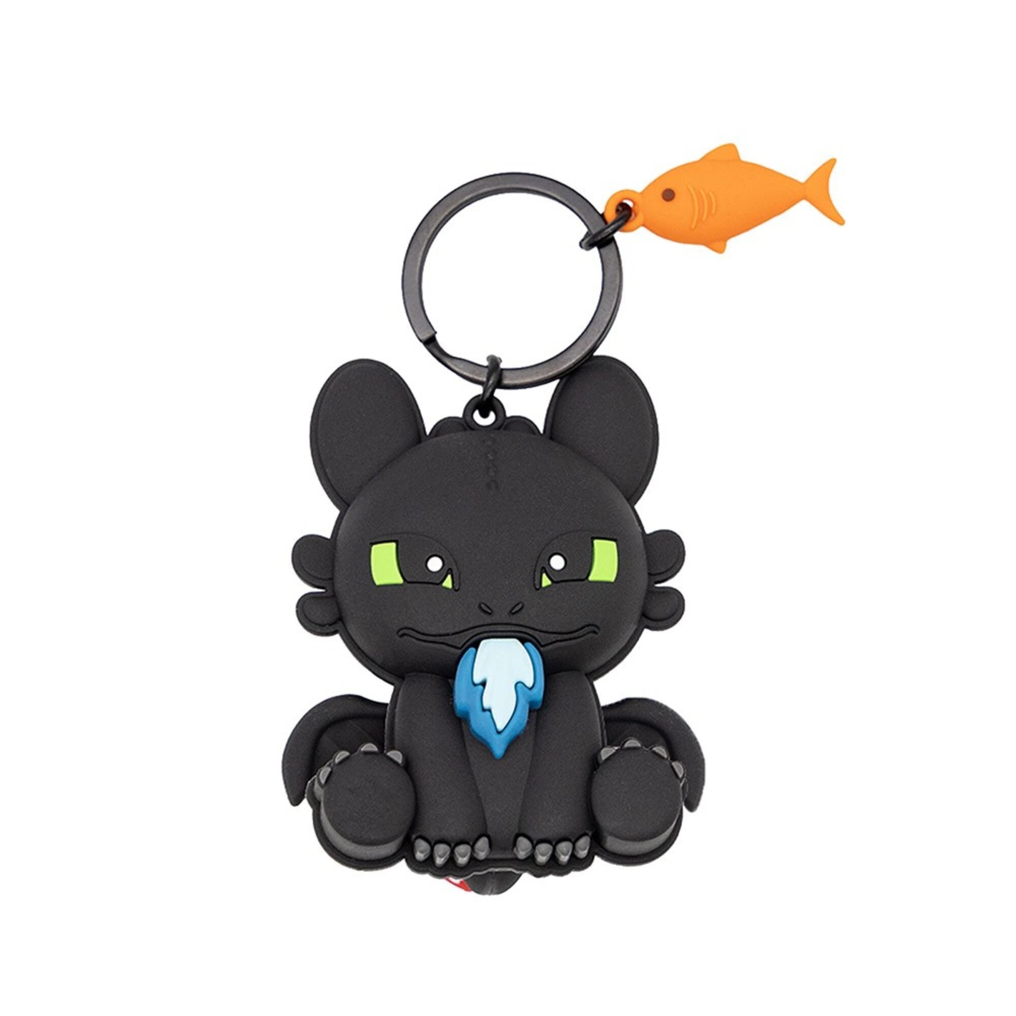 1 How To Train Your Dragon - Toothless Moulded Keyring - ONE SIZE - Multi, 1 of 2