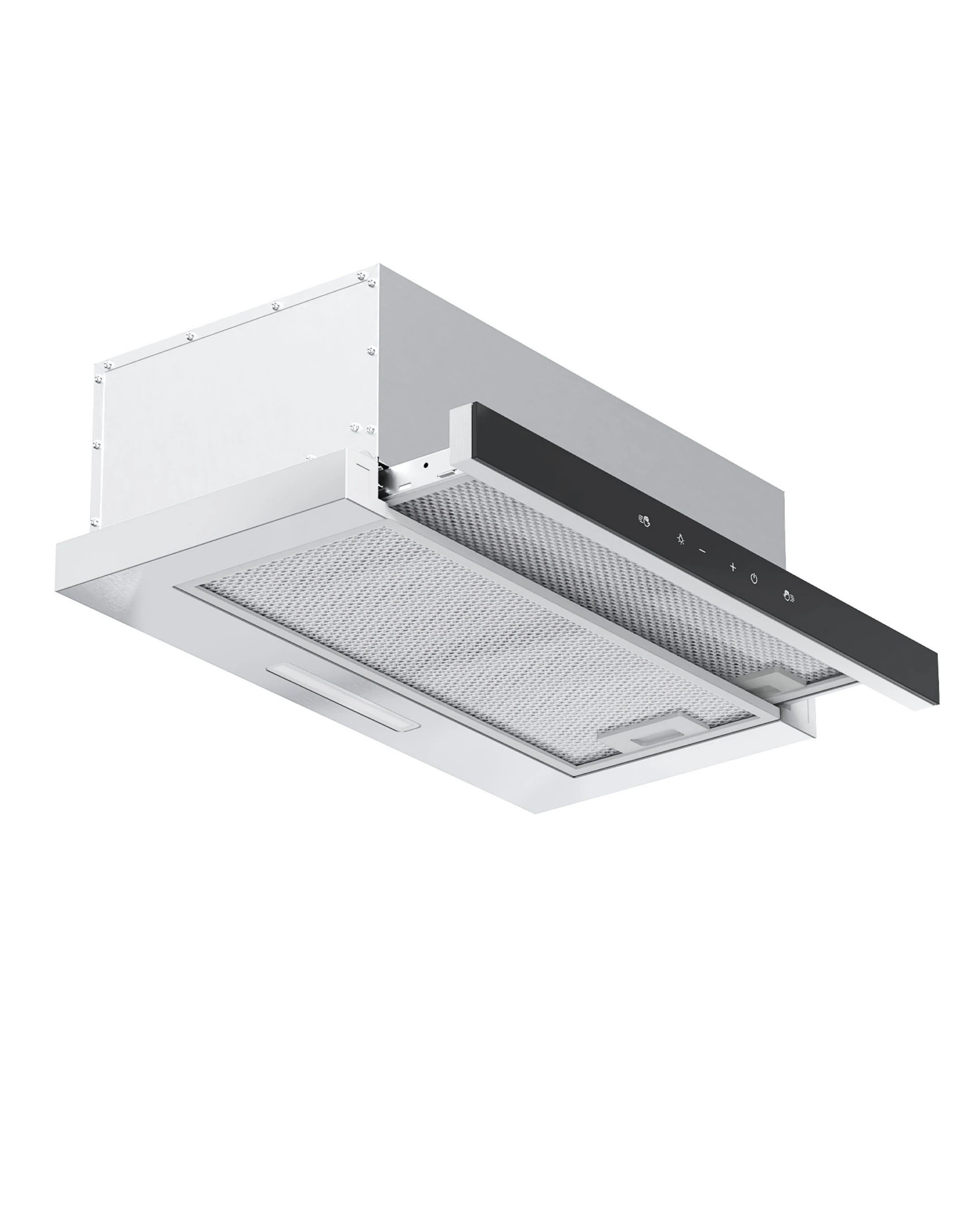 1 Yopower 60cm Slide Out Range Hood with Gesture Control for Cabinet or Wall Mount, 1 of 5