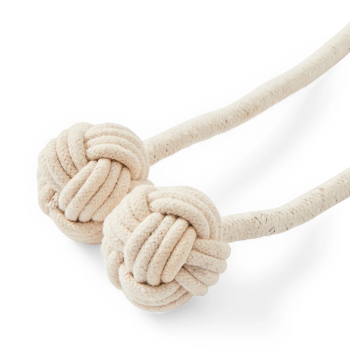 4 2 Pack Curtain Tiebacks - White, 4 of 7