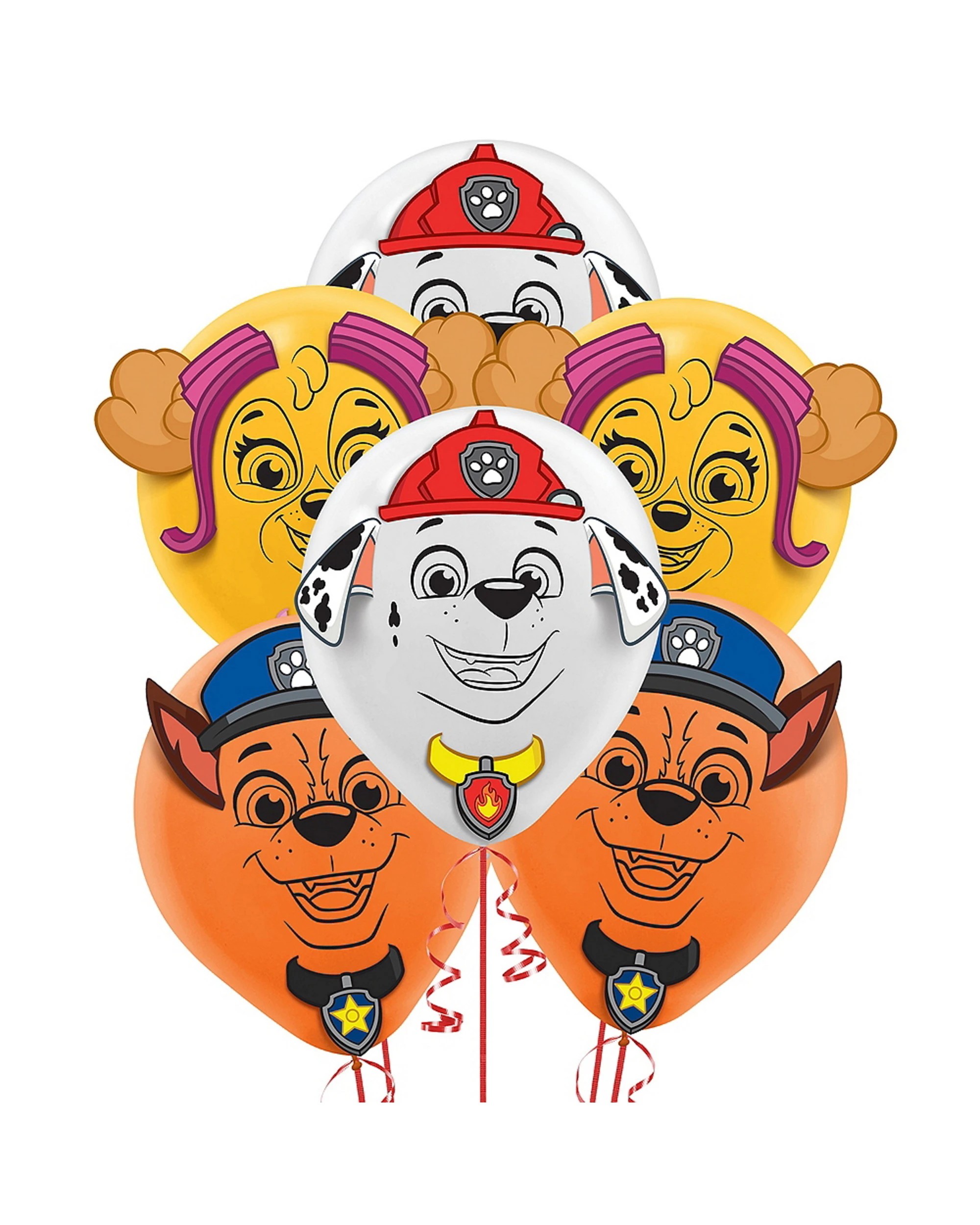 1 PAW Patrol Paw Patrol Adventures Balloon Decorating Kit Pack of 6 - Multi, 1 of 1