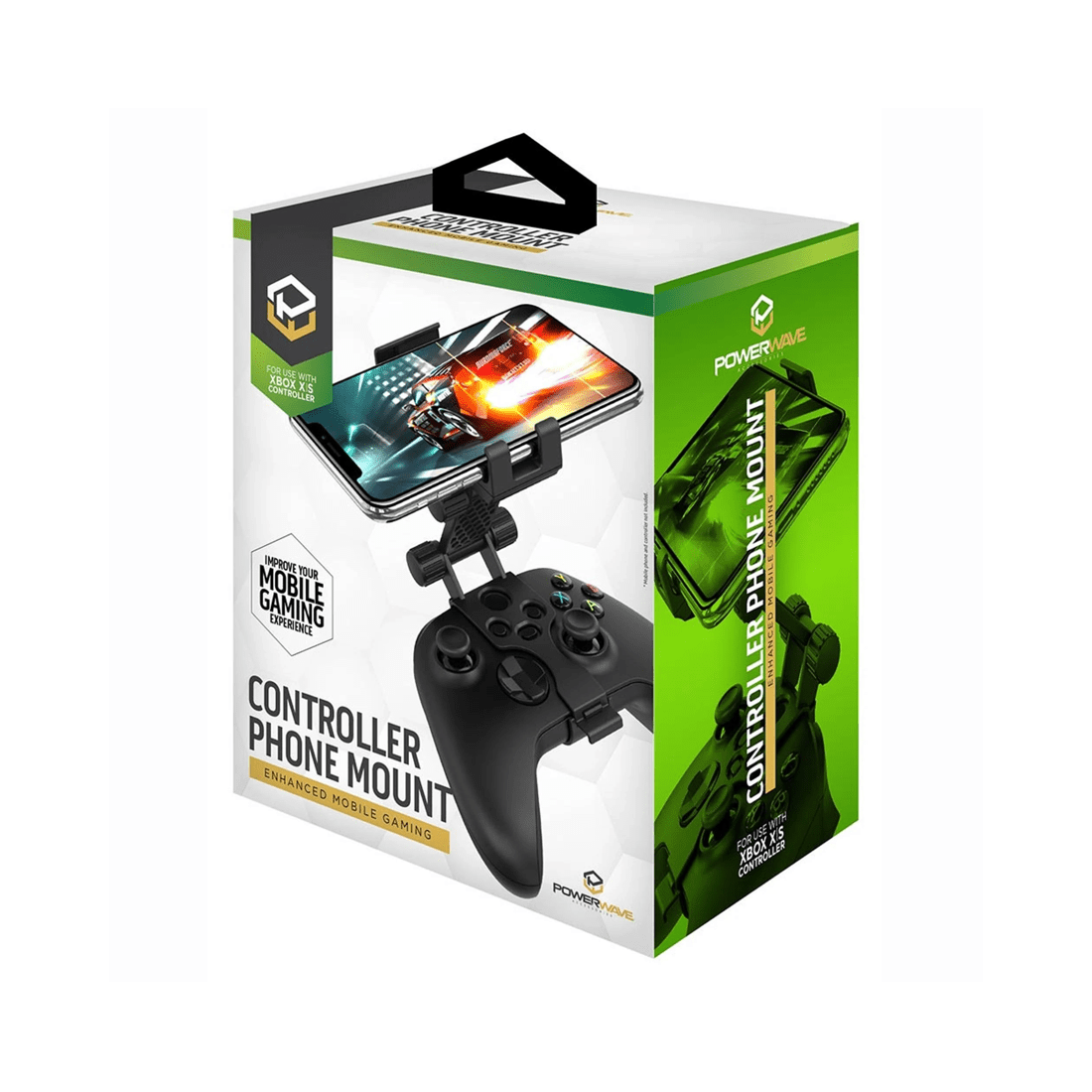 1 Powerwave Xbox Controller Phone Mount
 - black, 1 of 6