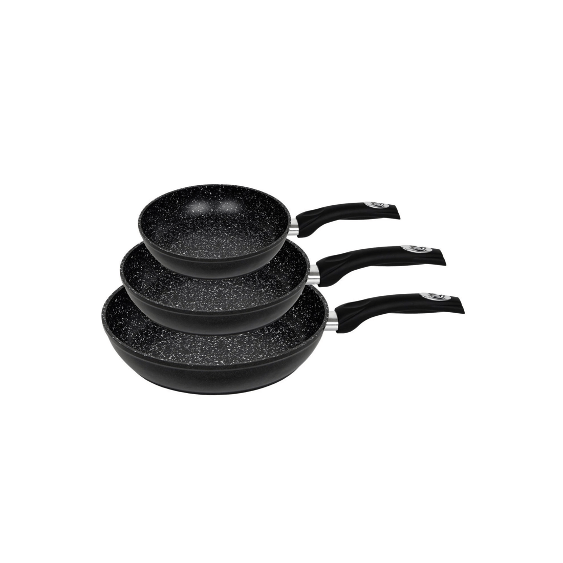 1 Healthy Choice 3-Piece Forged Frypan Set with Non-stick Coating, 1 of 4