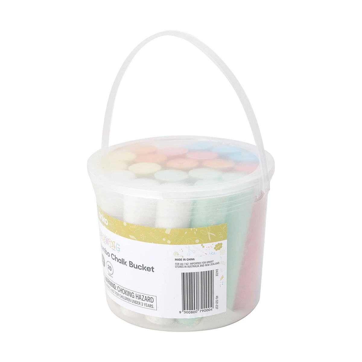 2 20 Pack Jumbo Chalk Bucket, 2 of 6