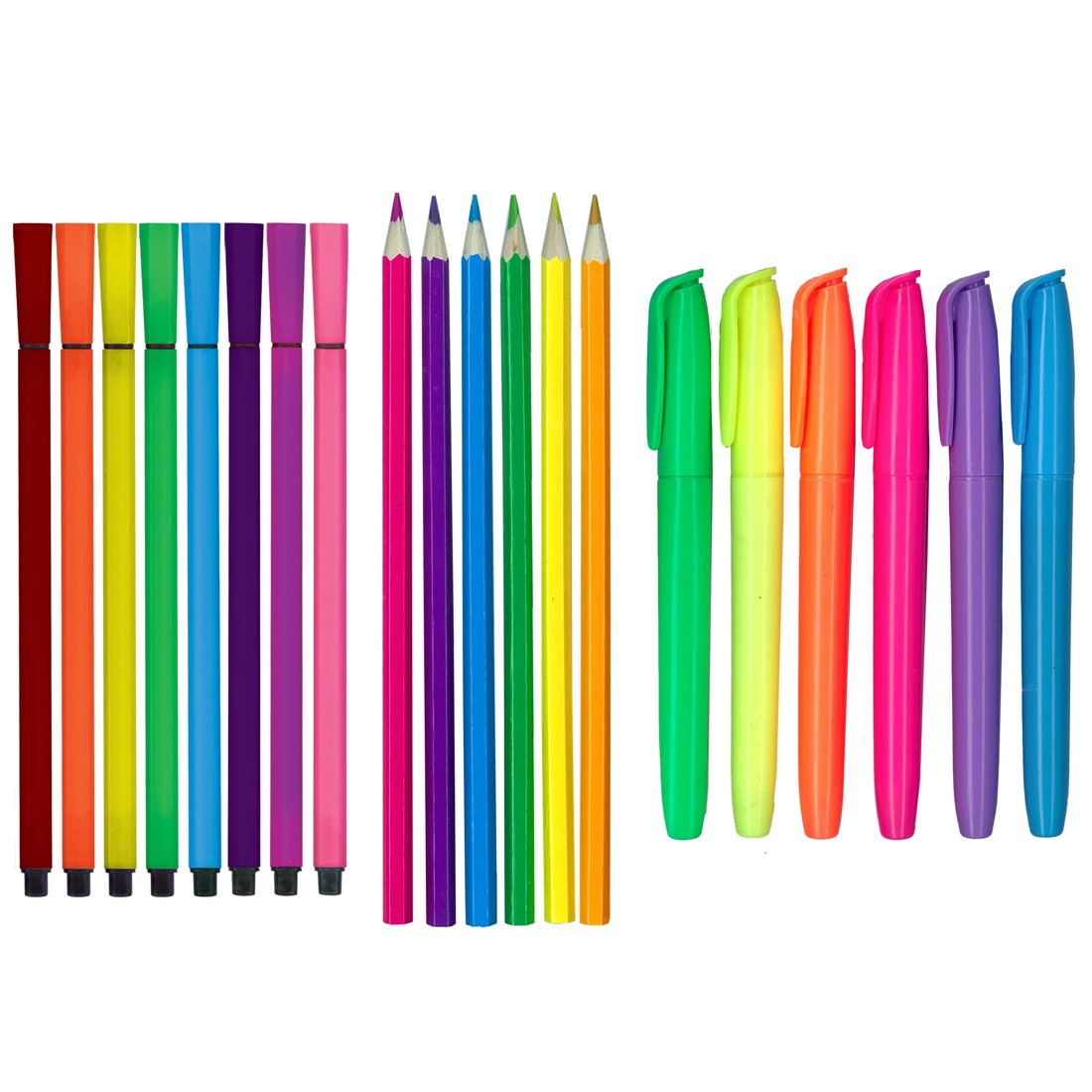 3 Art Maker Neon Jungle Colouring Carry Case, 3 of 9