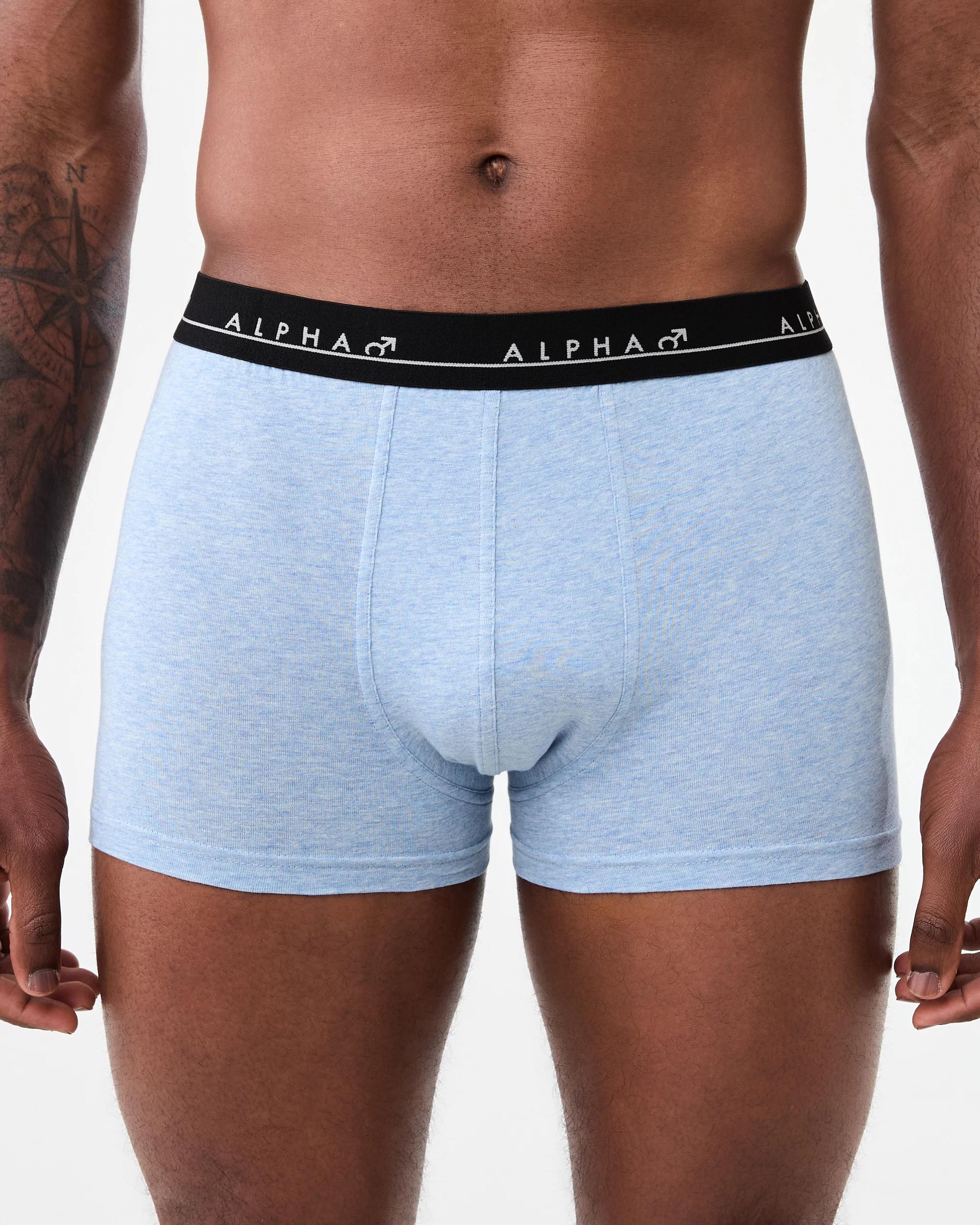 2 5 Pack Plain Trunks Multi Blu, 2 of 10